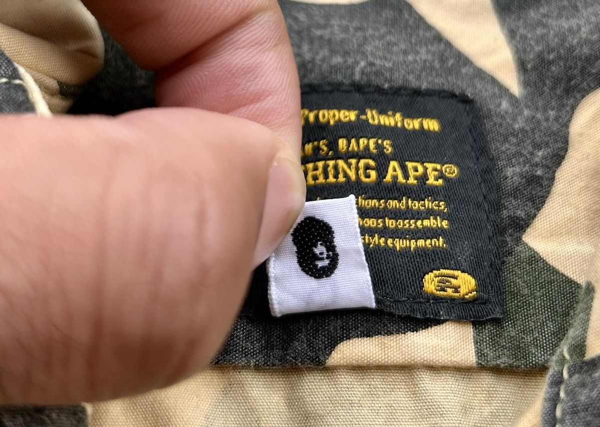 Bape CRAZY RARE BAPE NIGO 1ST CAMO SHIRT Size US S / EU 44-46 / 1 - 9 Thumbnail