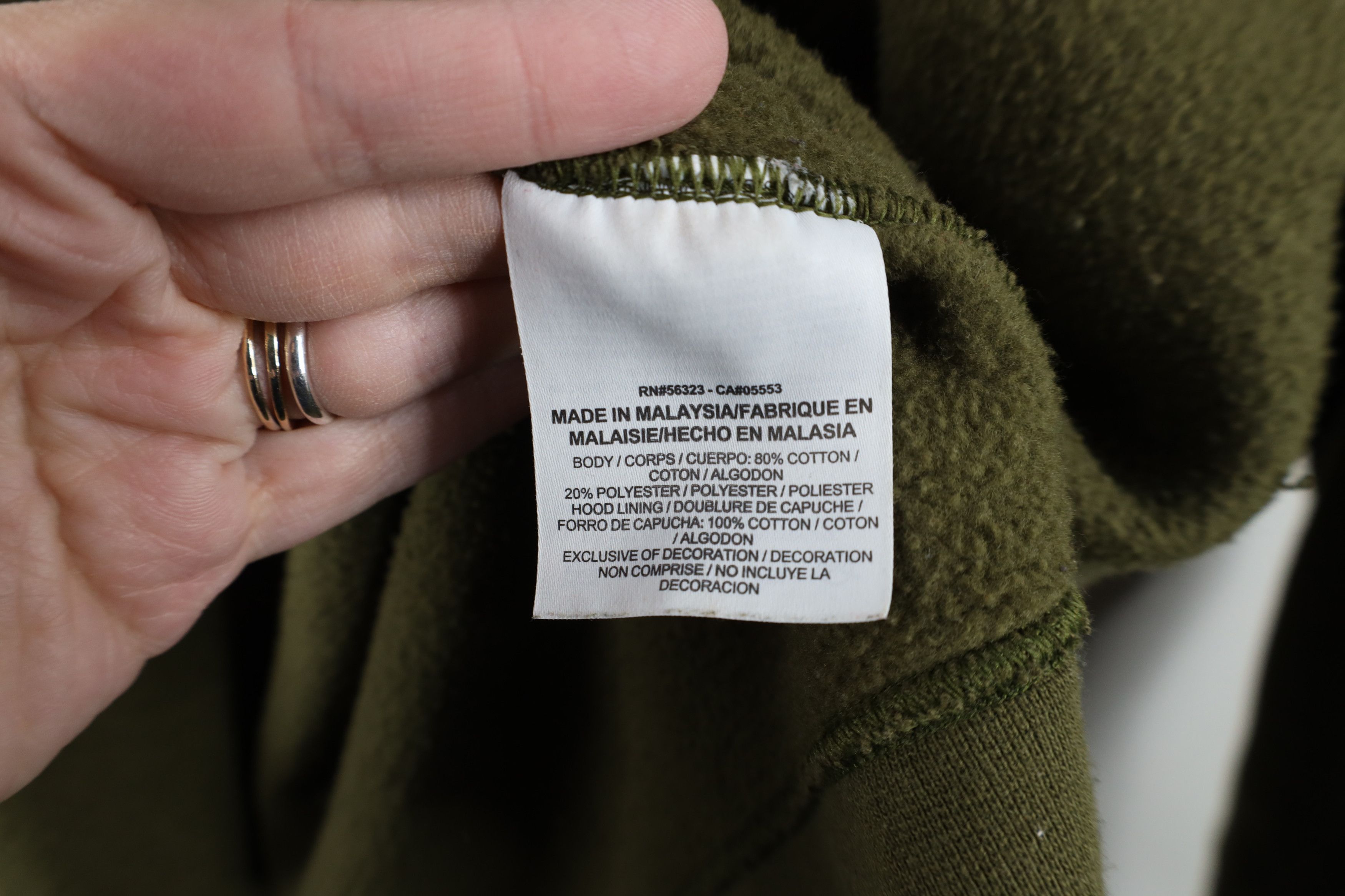 Nike Vintage Y2K Nike Mini Swoosh Full Zip Hoodie Olive Green Size US S / EU 44-46 / 1 - 12 Thumbnail
