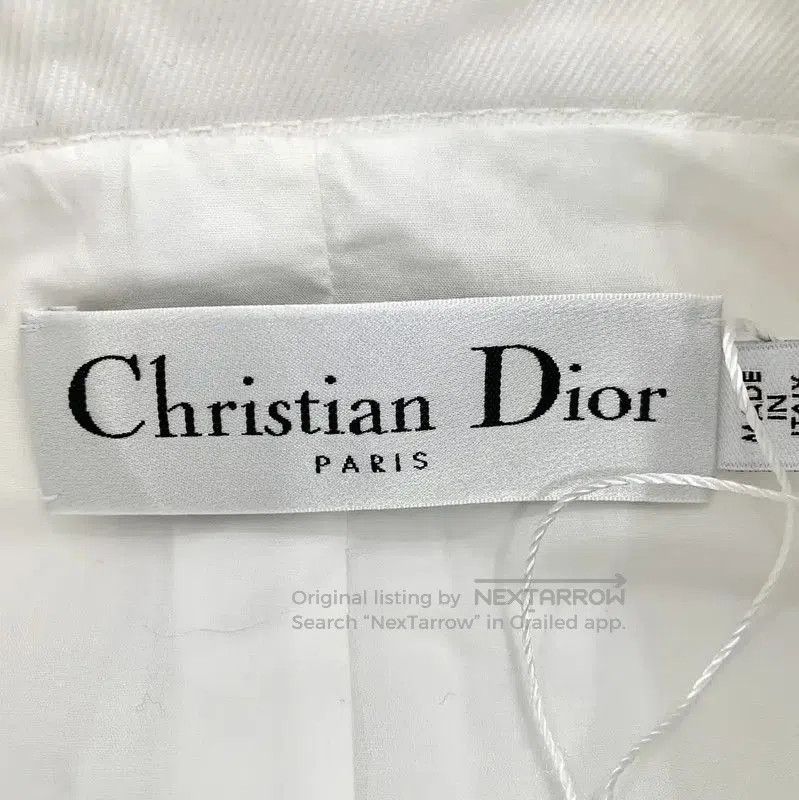 Dior Dior Women's White Cotton Jacket . Size XS / US 0-2 / IT 36-38 - 5 Thumbnail