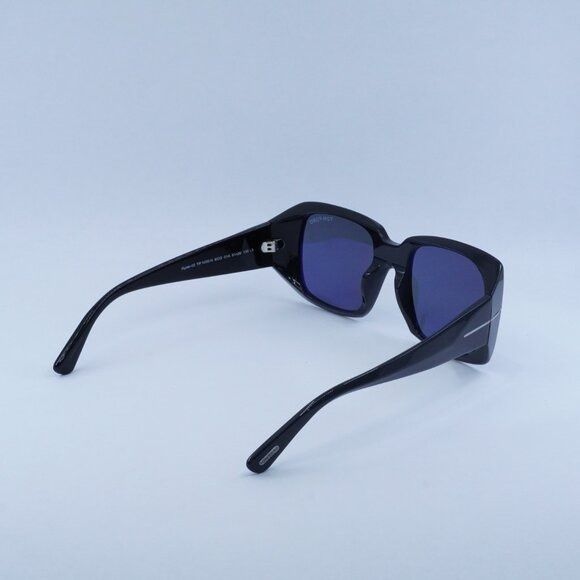 Tom Ford Tom Ford Ryder-02 FT1035-N 01A Sunglasses Black Square Frame Size ONE SIZE - 10 Thumbnail