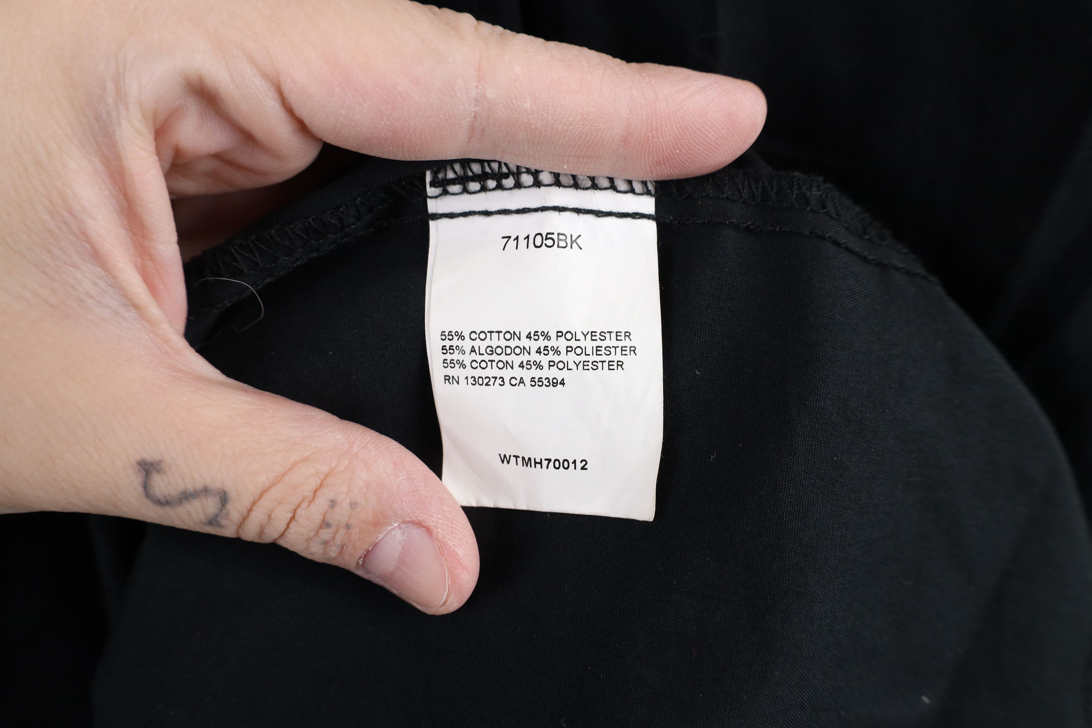 Vintage × Wrangler Vintage 90s Wrangler Rodeo Snap Button Collared Shirt Black Size US XXL / EU 58 / 5 - 7 Thumbnail