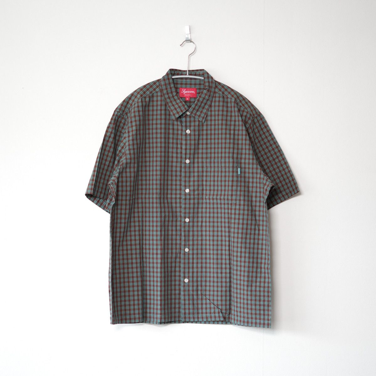 Supreme SUPREME SS2019 PLAID S S SHIRT Size US M / EU 48-50 / 2 - 1 Thumbnail