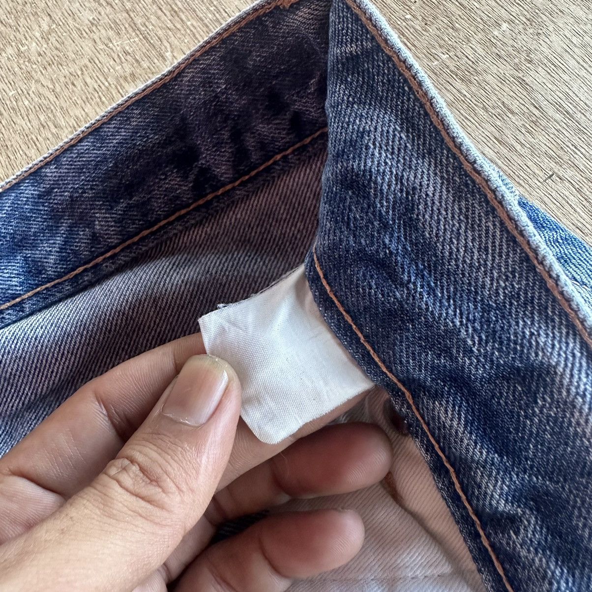 Japanese Brand Distressed Denim Vintage LOUNGE LIZARD Japan Jeans Pants W30 Size US 30 / EU 46 - 12 Thumbnail