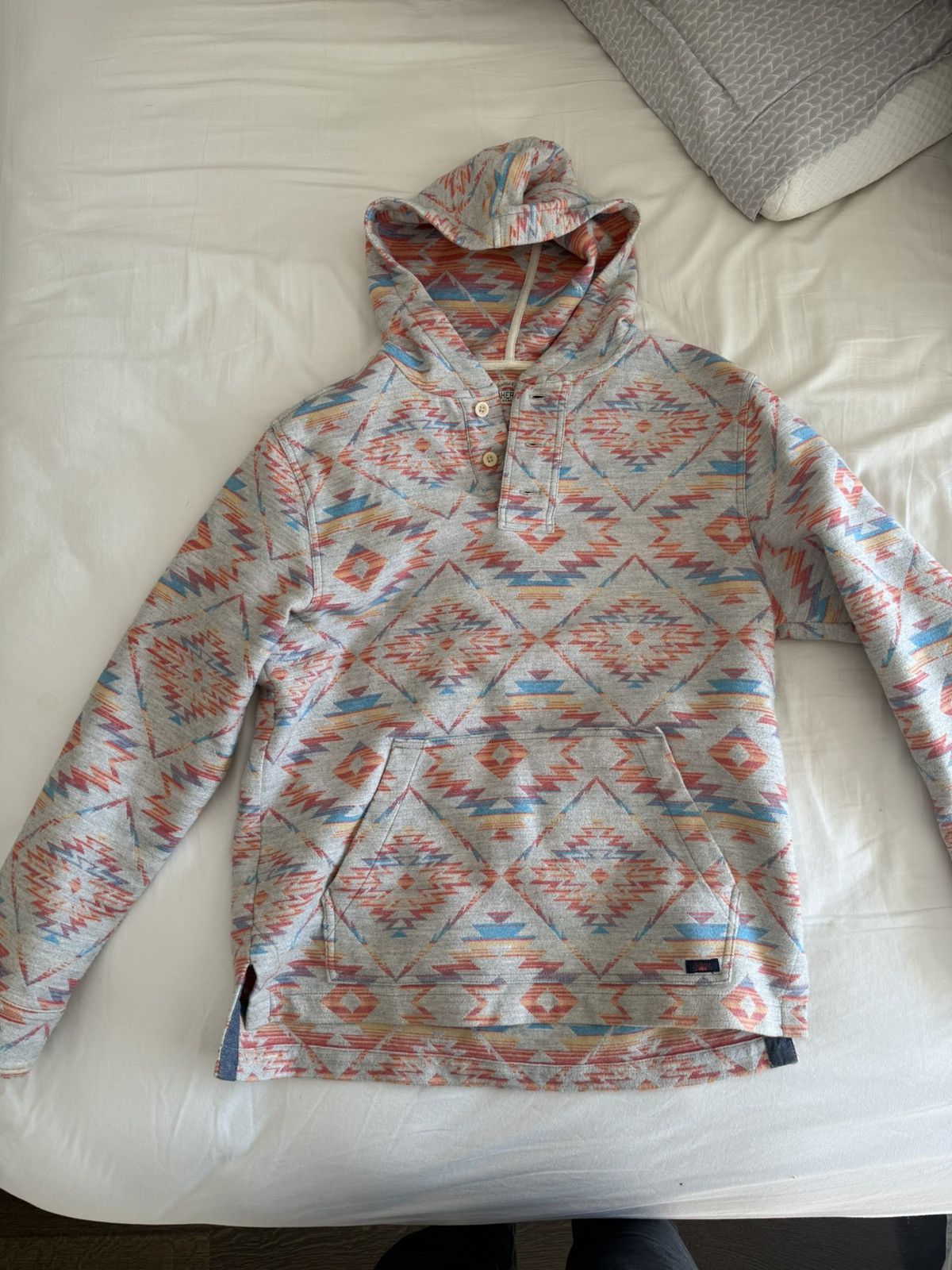 Faherty Faherty - Pacific Poncho - Chankillo Sunset - S Size US S / EU 44-46 / 1 - 1 Thumbnail
