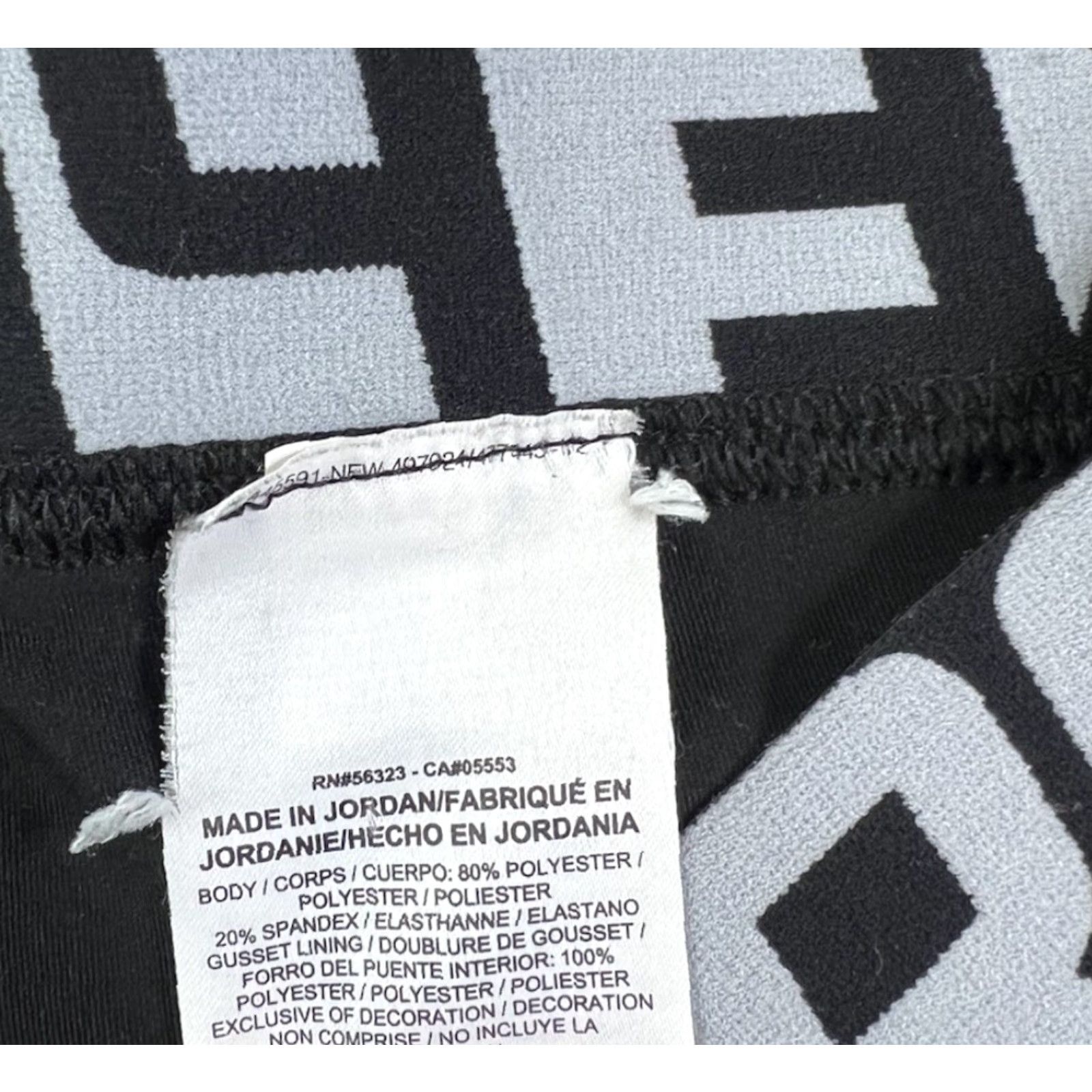 Nike Nike Pro Intertwist Crossover Dri Fit High Waist Tights AJ3927 Medium Black Womens Size ONE SIZE - 5 Thumbnail