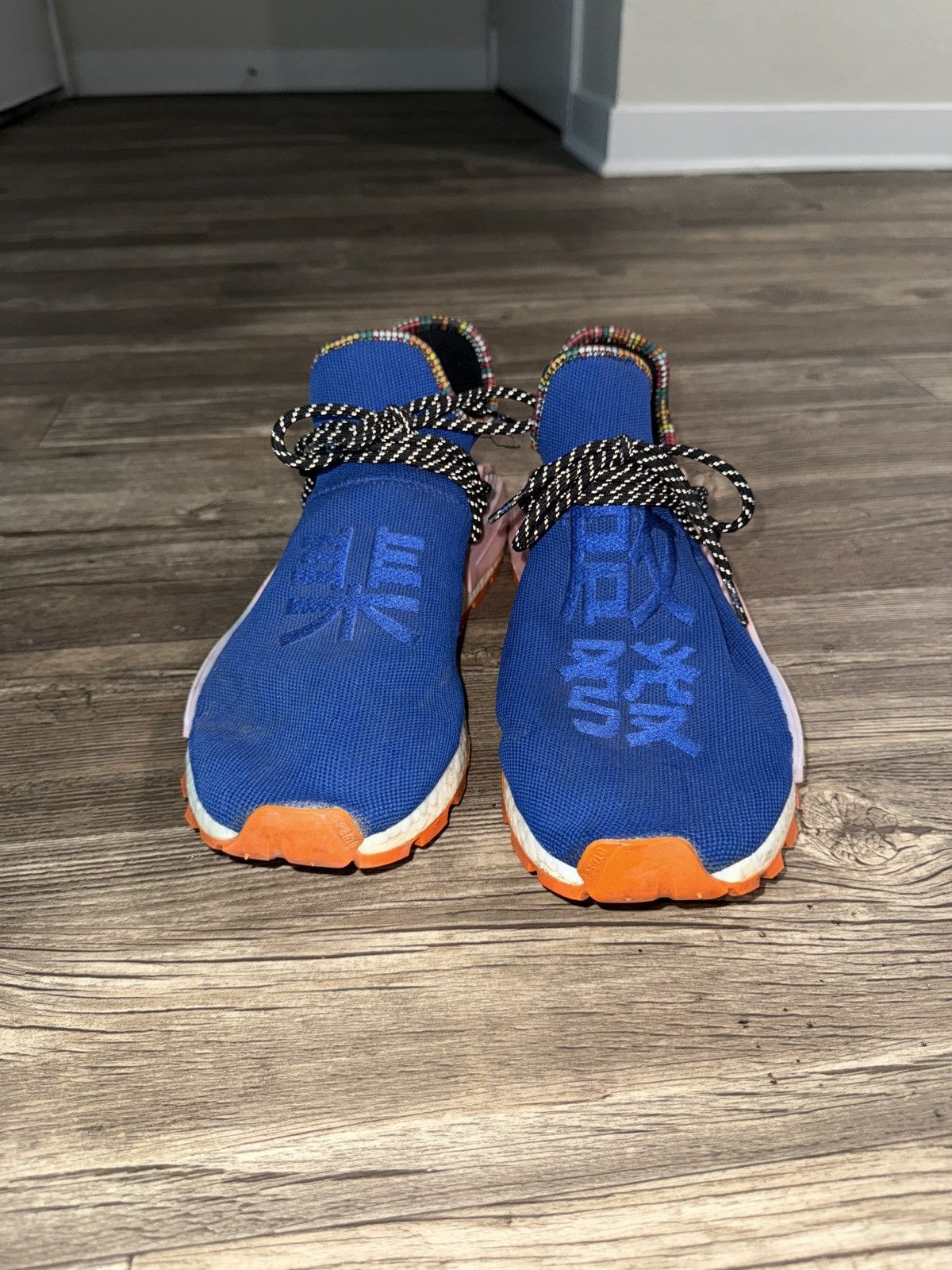 Adidas × Pharrell ADIDAS x PHARRELL WILLIAMS NMD hu 12.5M Size US 12.5 / EU 45-46 - 5 Thumbnail
