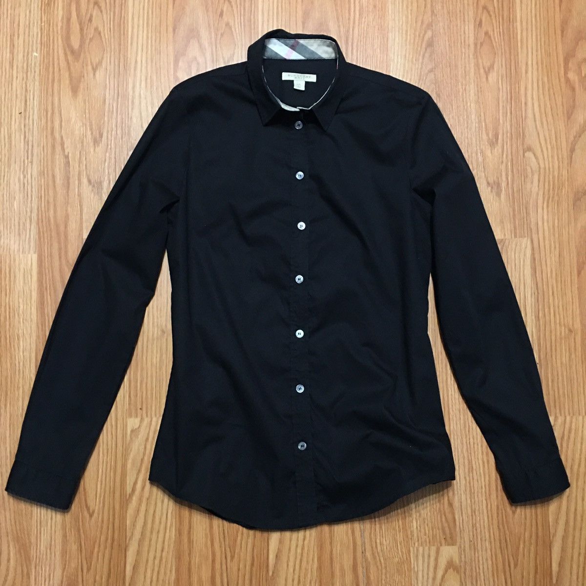 Burberry BURBERRY BRIT Black Cotton Shirt Size XS Size XS / US 0-2 / IT 36-38 - 5 Thumbnail