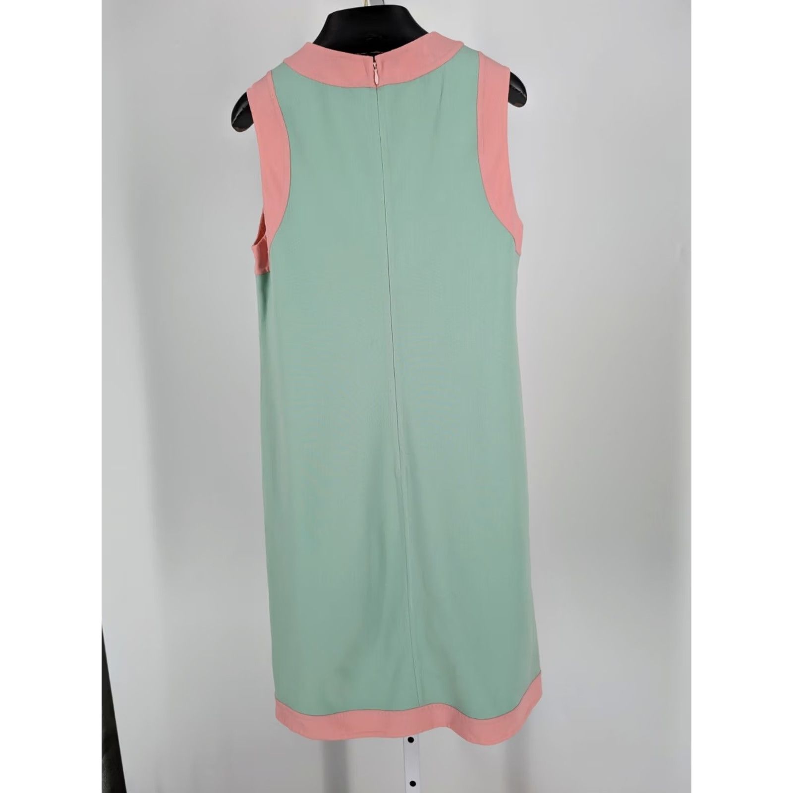 Michael Kors VINTAGE Michael Kors Dress Pencil Dress Womens 8 Pink Wool Stretch 35.5" Knee Length Italy Celine Sz 8 XS Size M / US 6-8 / IT 42-44 - 2 Thumbnail