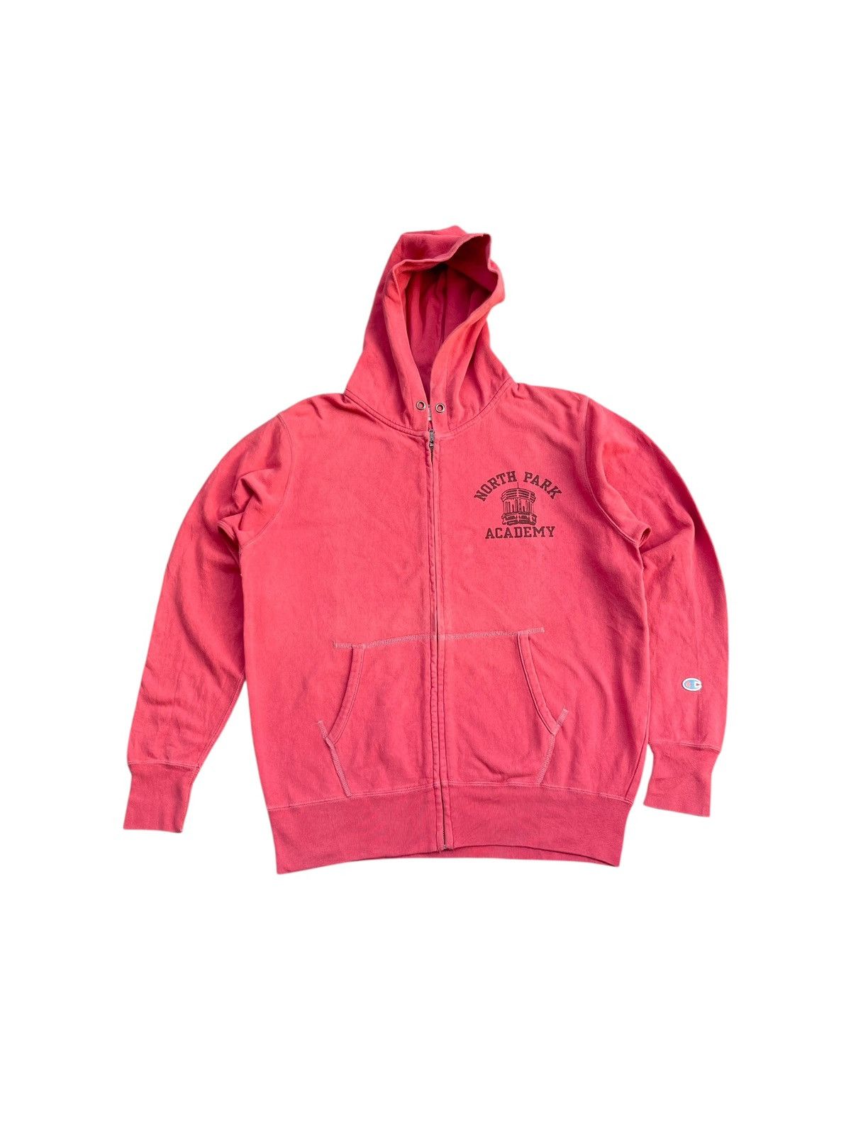 Champion Vintage Champion Zipper Hoodie Size US L / EU 52-54 / 3 - 1 Thumbnail