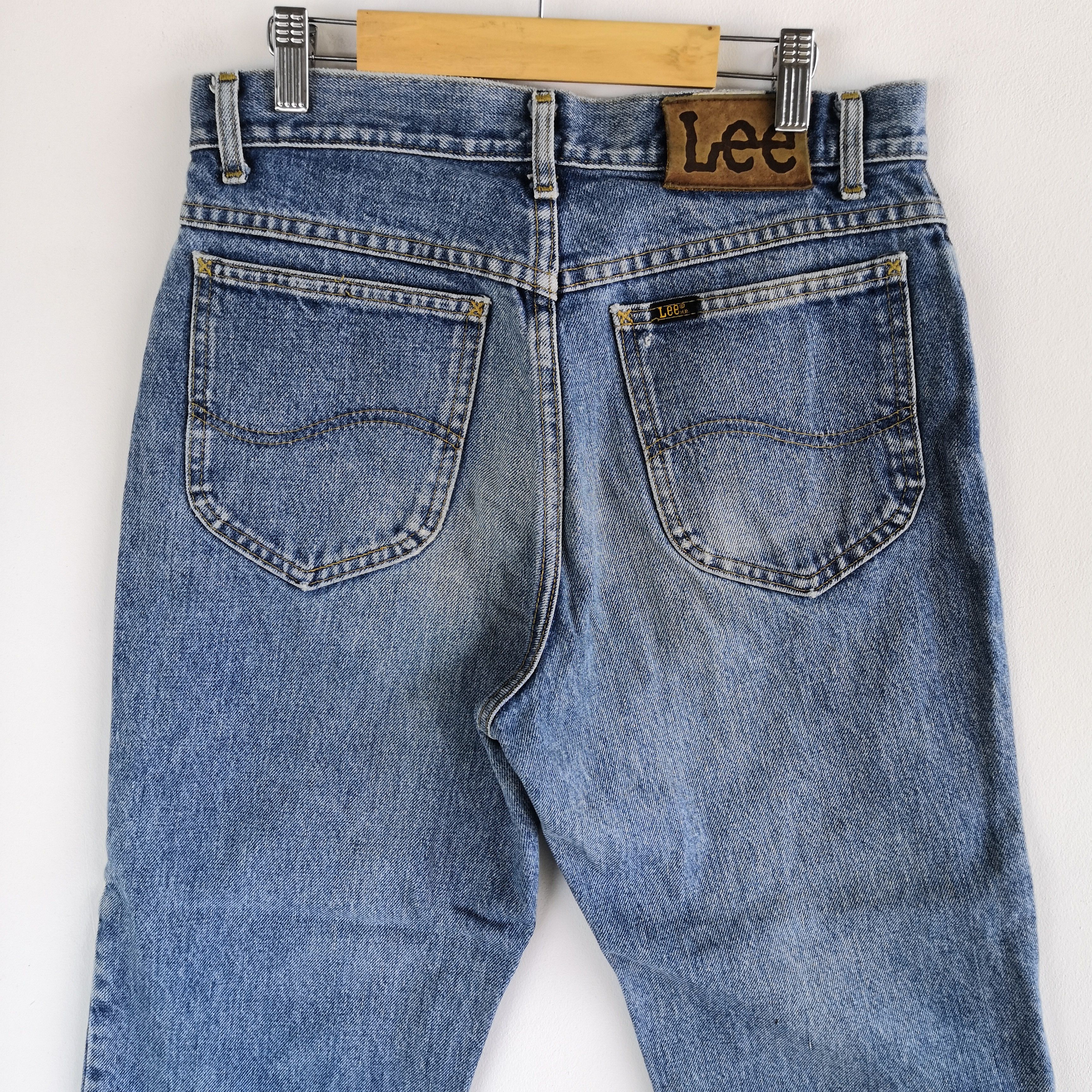 Lee Vintage Lee Rider Denim Rusty Lee Sun Faded Jeans Size 28" / US 6 / IT 42 - 4 Thumbnail