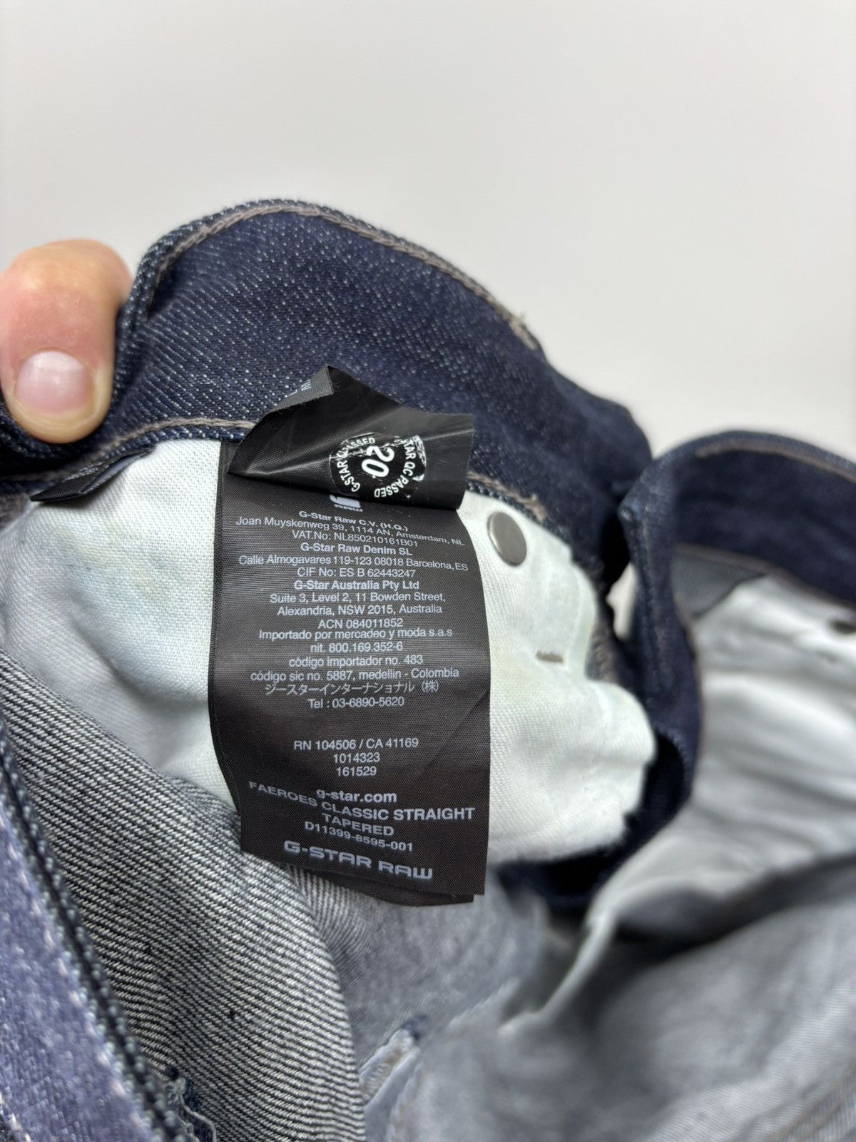 G-Star Mens cargo jeans G Star Raw Size 30 Color Blue Size US 30 / EU 46 - 11 Thumbnail