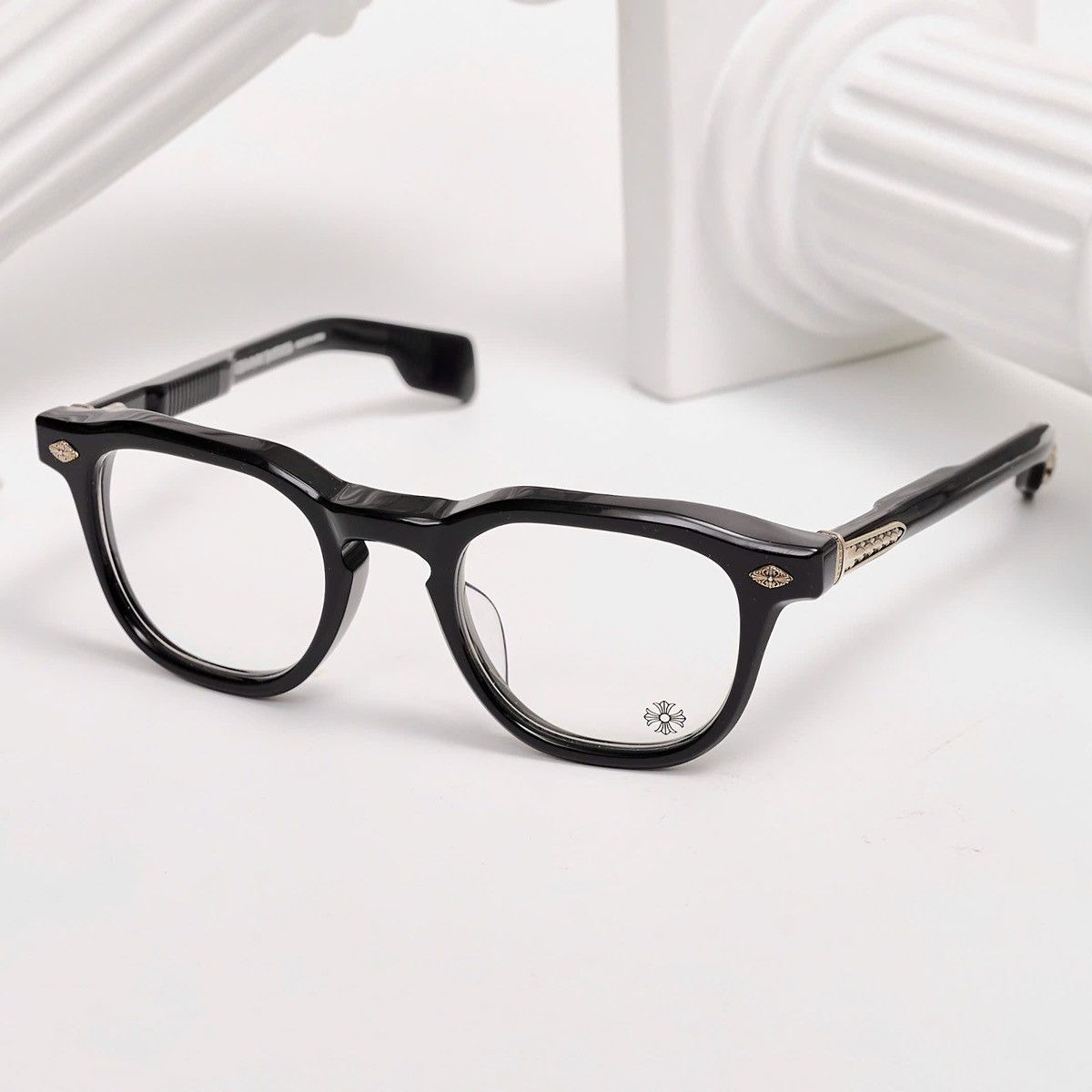 Chrome Hearts CHROME HEARTS CHIRP CHIRP BLACK GLASSES Size ONE SIZE - 2 Thumbnail