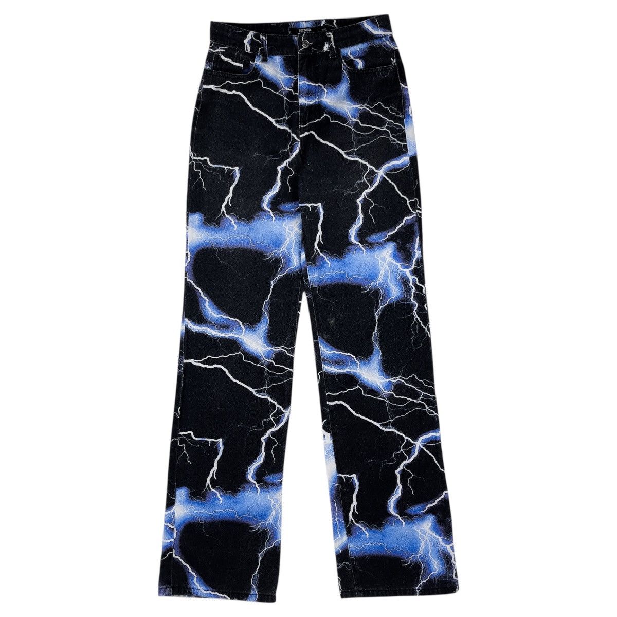 Jaded London Jaded London Lightning Denim Jeans Size 26" / US 2 / IT 38 - 2 Thumbnail