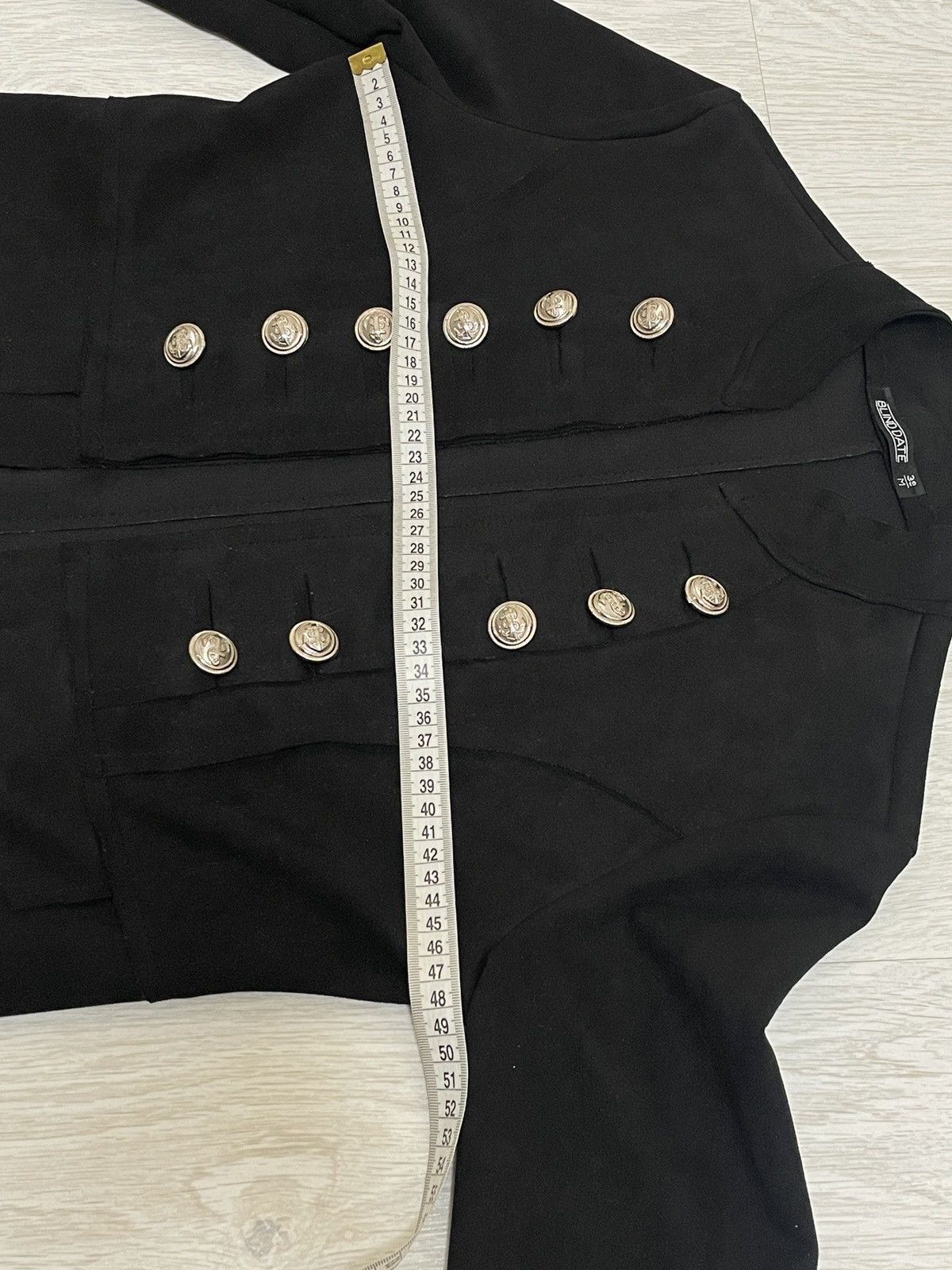 Hysteric Glamour 00s Napoleon Military Jacket Japan 29 PPFM If Six Was Nine Size XS / US 0-2 / IT 36-38 - 15 Thumbnail