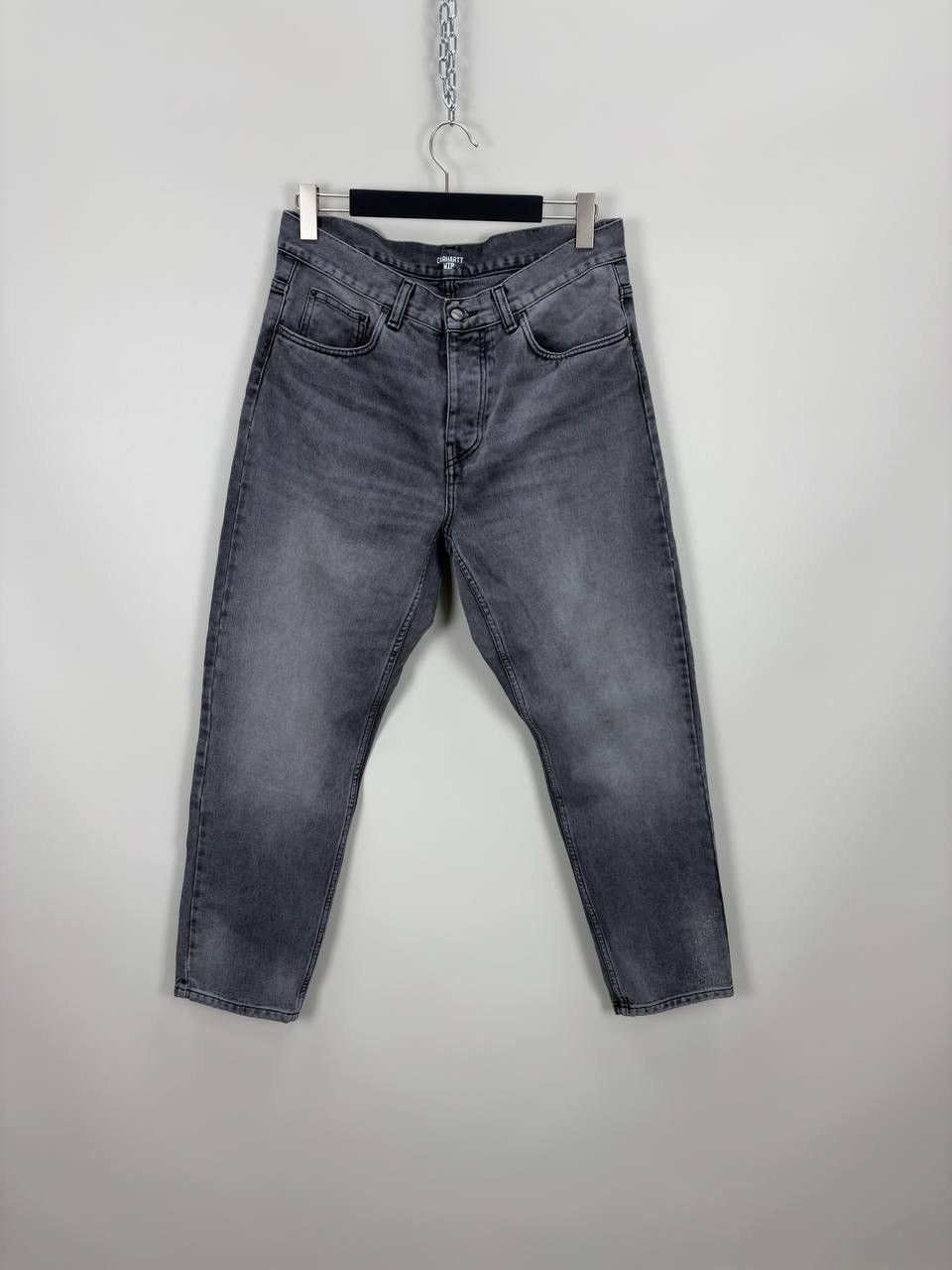 Carhartt × Carhartt Wip Mens jeans Carhartt Size 31 Color Gray Size US 31 - 1 Thumbnail