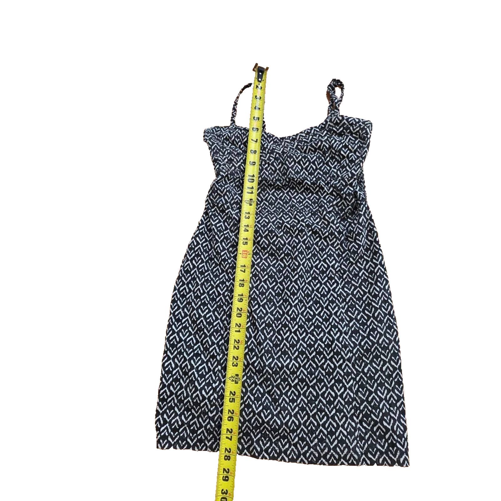 Free People Free People Spaghetti Strap Mini Dress Black/White M A001136 Size M / US 6-8 / IT 42-44 - 2 Thumbnail