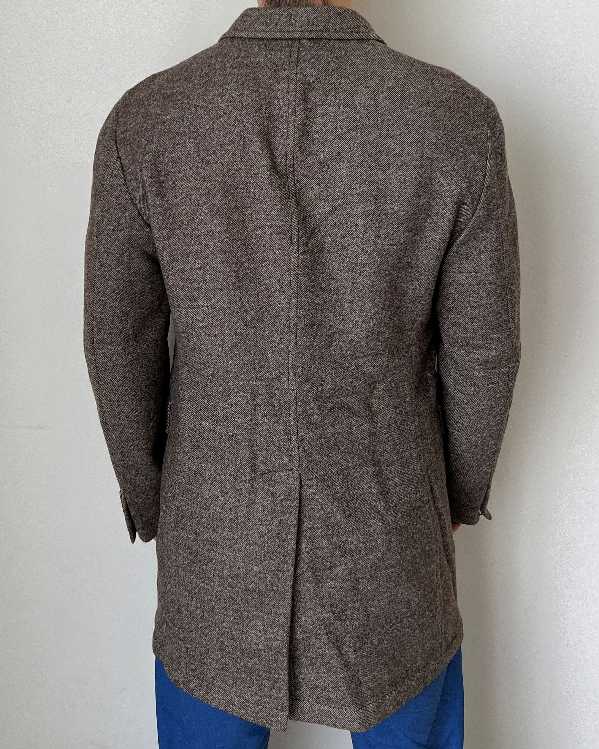 Loro Piana HACKETT LONDON x LORO PIANA DOUBLEFACE MERINO WOOL OVERCOAT Size US L / EU 52-54 / 3 - 4 Thumbnail