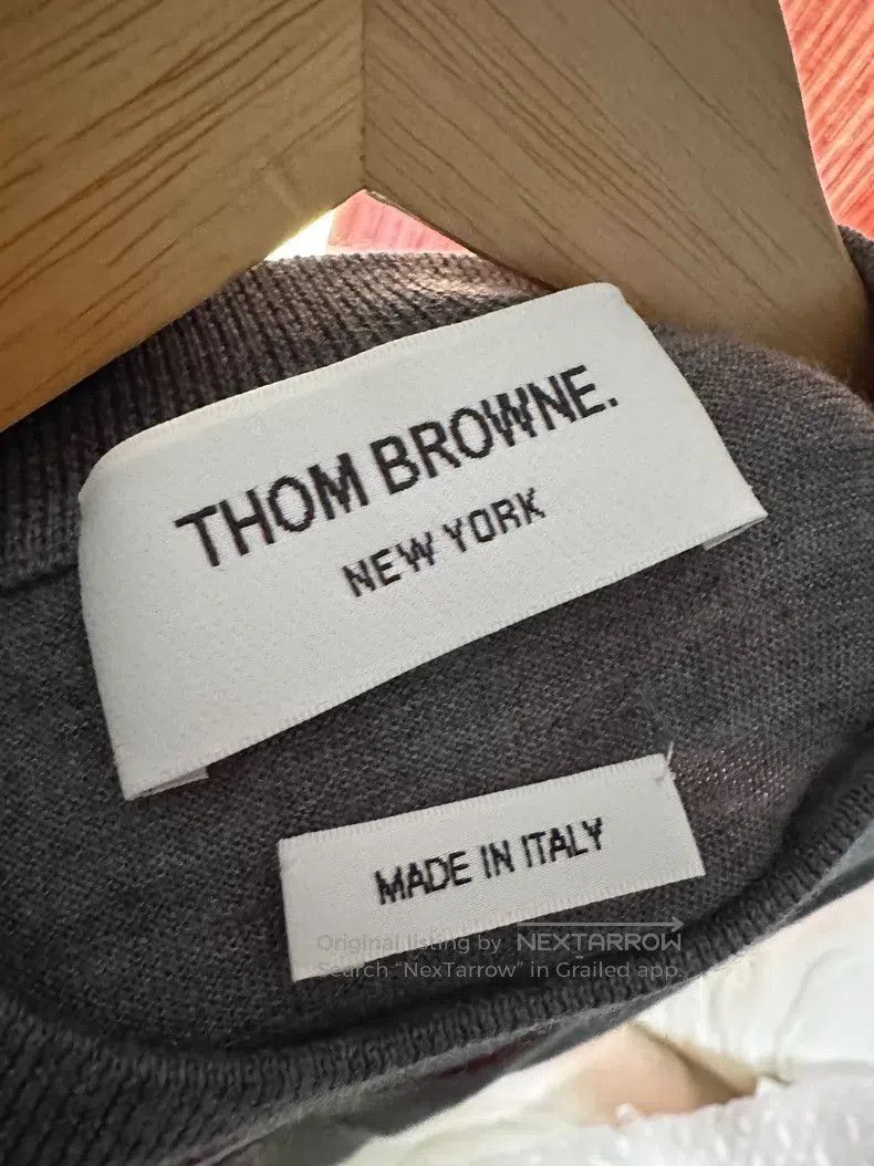 Thom Browne Thom Browne Knit Pullover Size US M / EU 48-50 / 2 - 3 Thumbnail