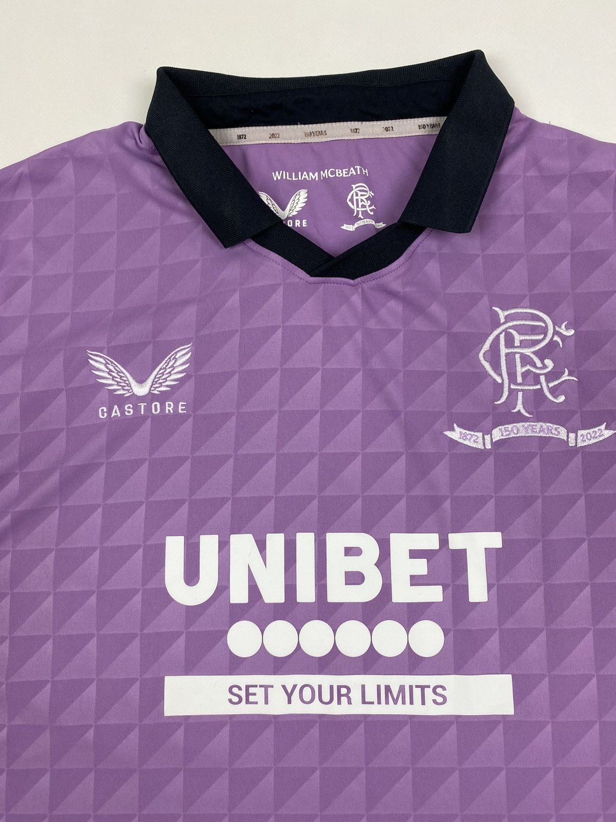 Vintage 2021-2022 Gastore FC Rangers Glasgow 3rd Away Jersey Size US XL / EU 56 / 4 - 3 Thumbnail