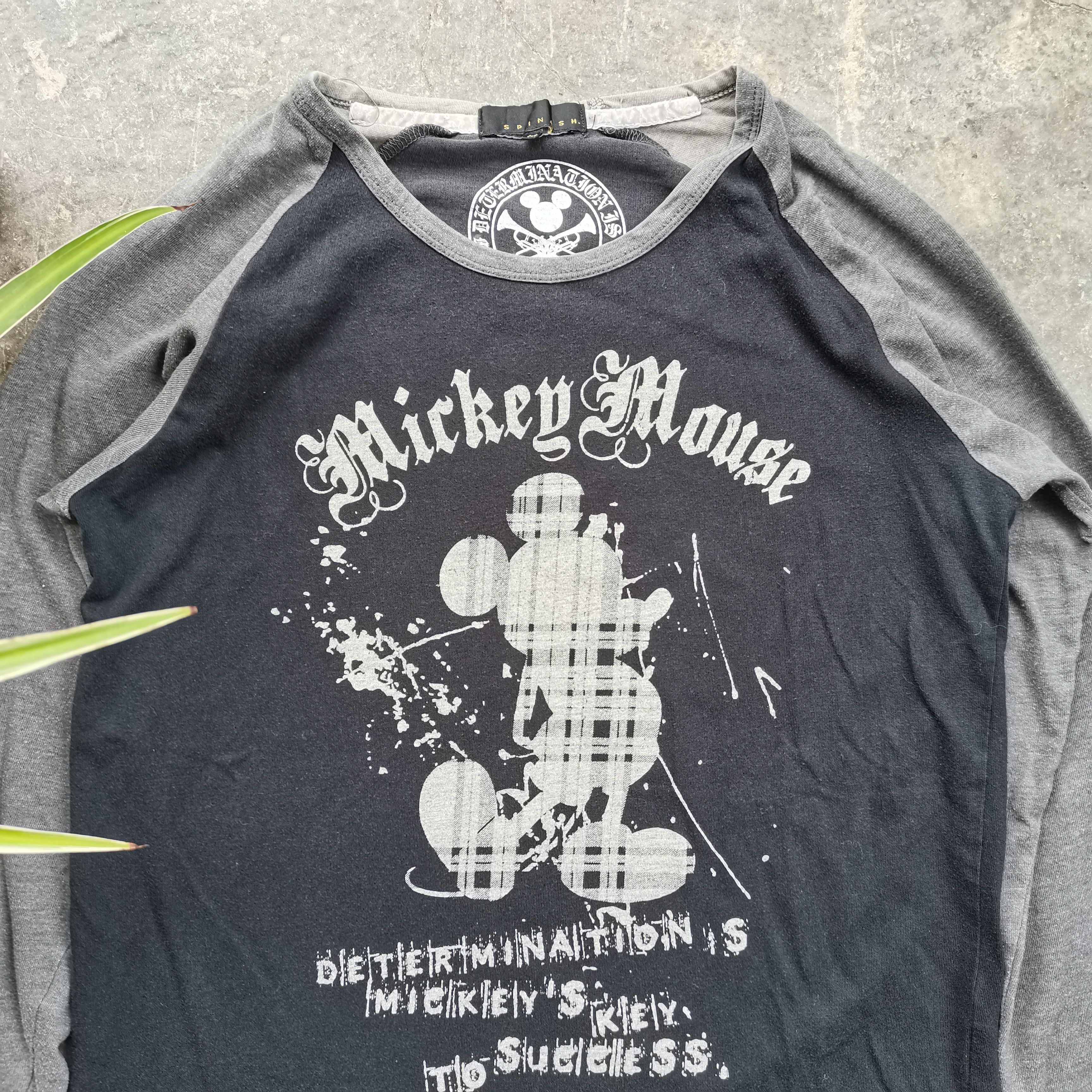 Mickey Mouse × Vintage Archive💥 Vintage Rare MICKEY MOUSE Tshirt Size US M / EU 48-50 / 2 - 2 Thumbnail
