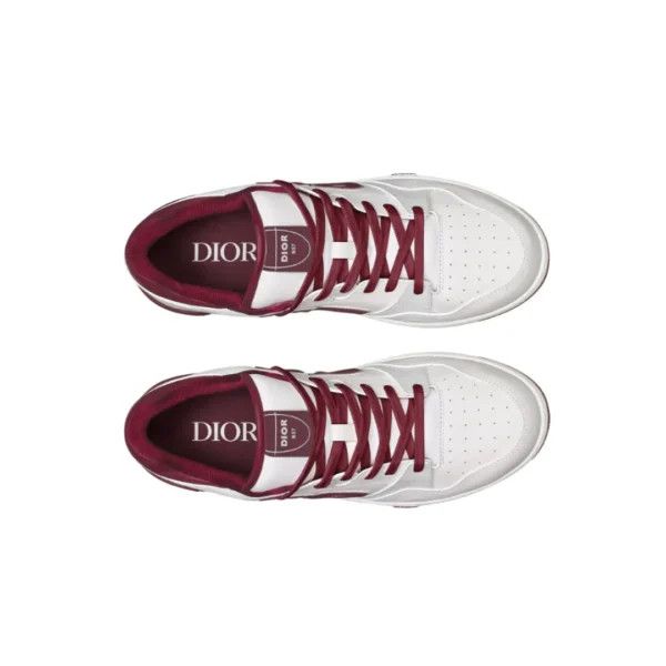 Dior o1mle0326 B57 Low-Top Sneakers in White/Red Size US 10 / EU 43 - 2 Thumbnail
