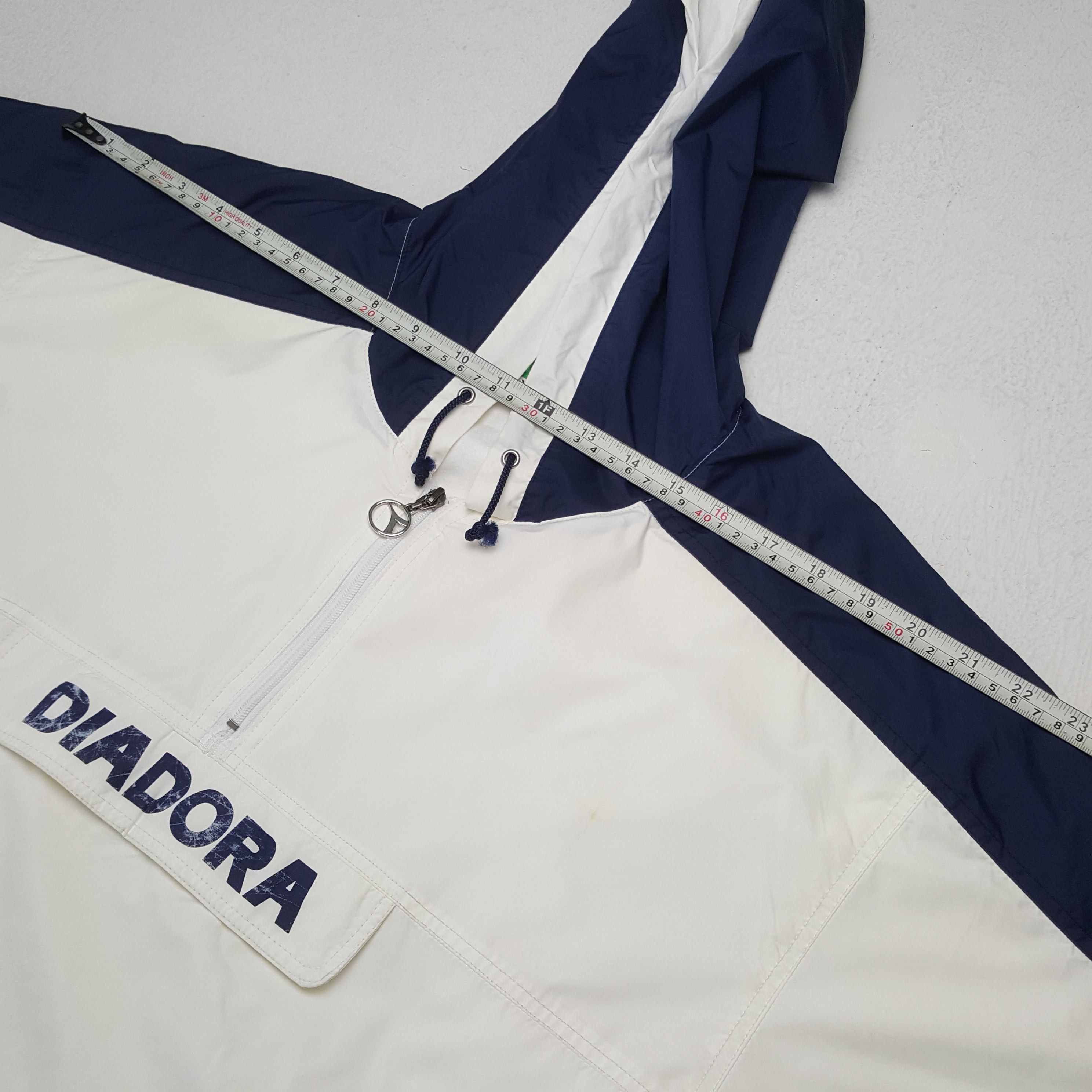 Diadora × Vintage Vintage DIADORA Italian Sportswear Hoodies C287N27 Size US L / EU 52-54 / 3 - 6 Thumbnail