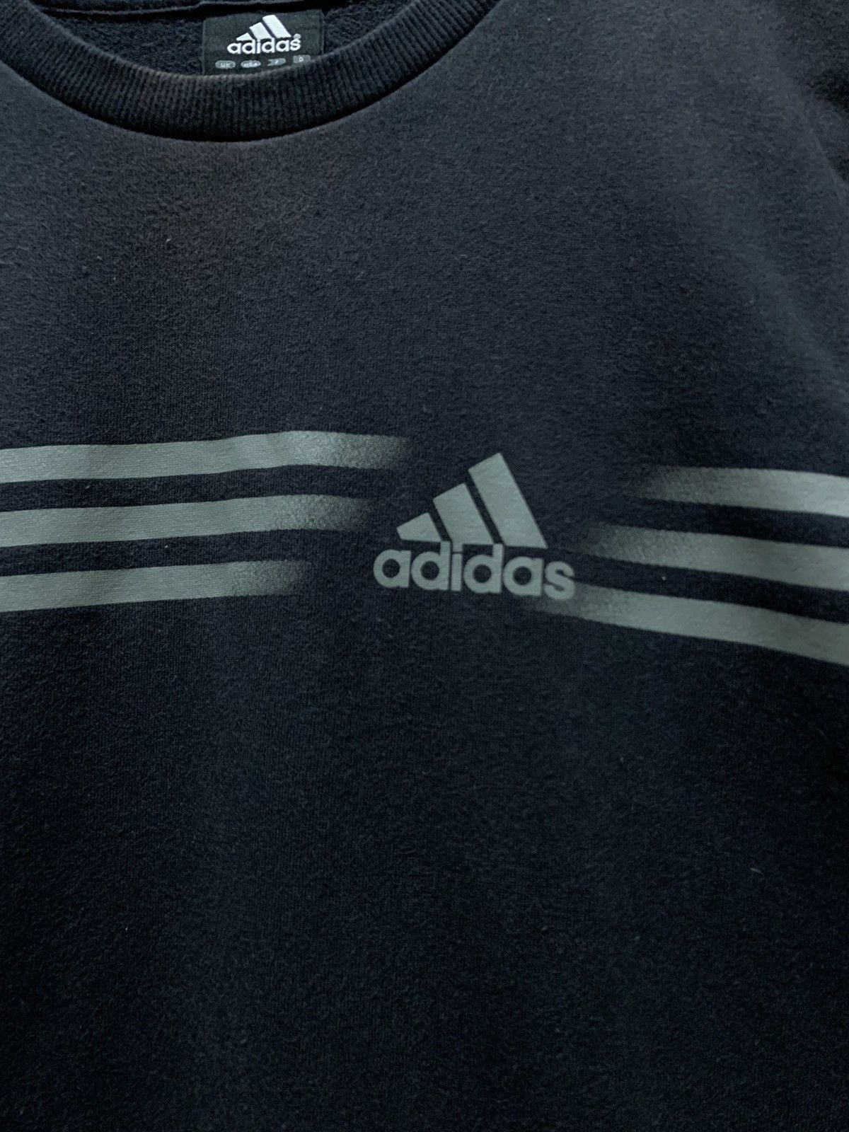 Adidas Vintage Y2K Adidas Three Stripes Sweatshirt Size US M / EU 48-50 / 2 - 5 Thumbnail