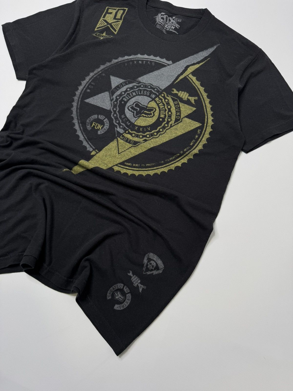 Fox Racing Vintage fox racing tee y2k motorsport moto swag drip skater Size US M / EU 48-50 / 2 - 2 Thumbnail