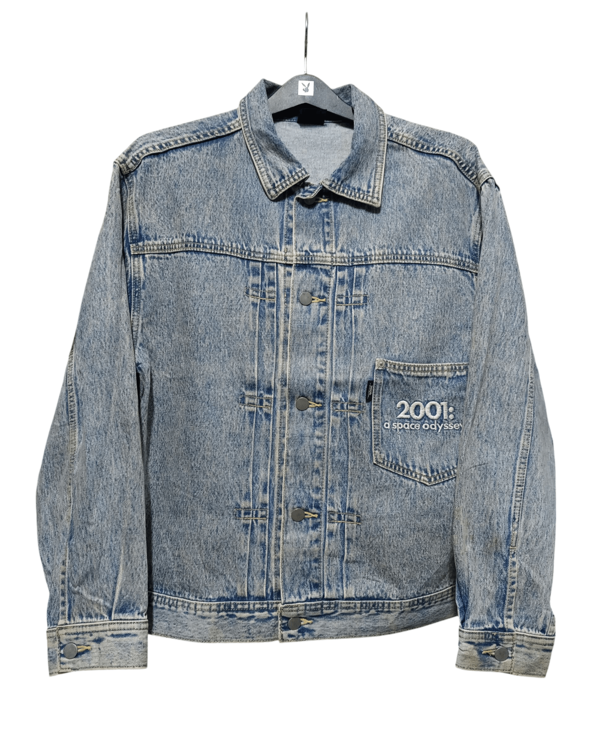 Other 2001: A space odyssey pleated denim jacket Size US M / EU 48-50 / 2 - 1 Thumbnail