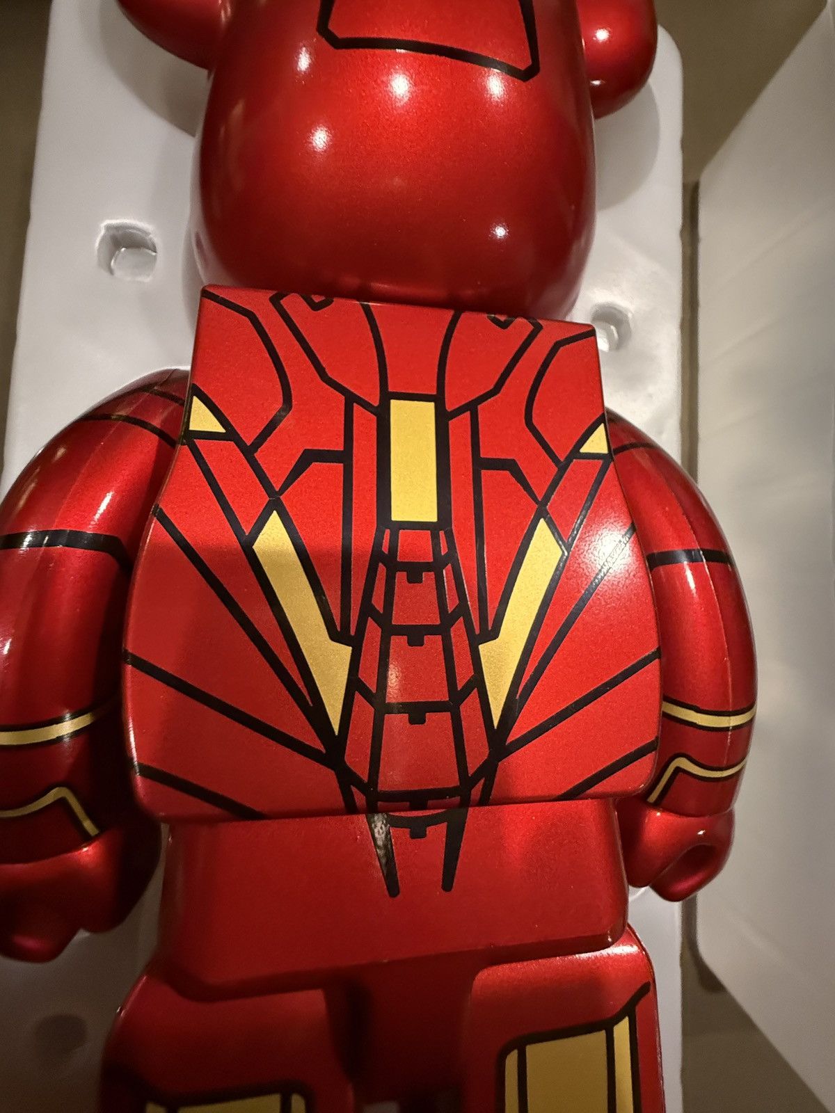 Medicom Toy MEDICOM 400% BEARBRICK IRON MAN MARK VI RARE LIMITED EDITION Size ONE SIZE - 13 Thumbnail