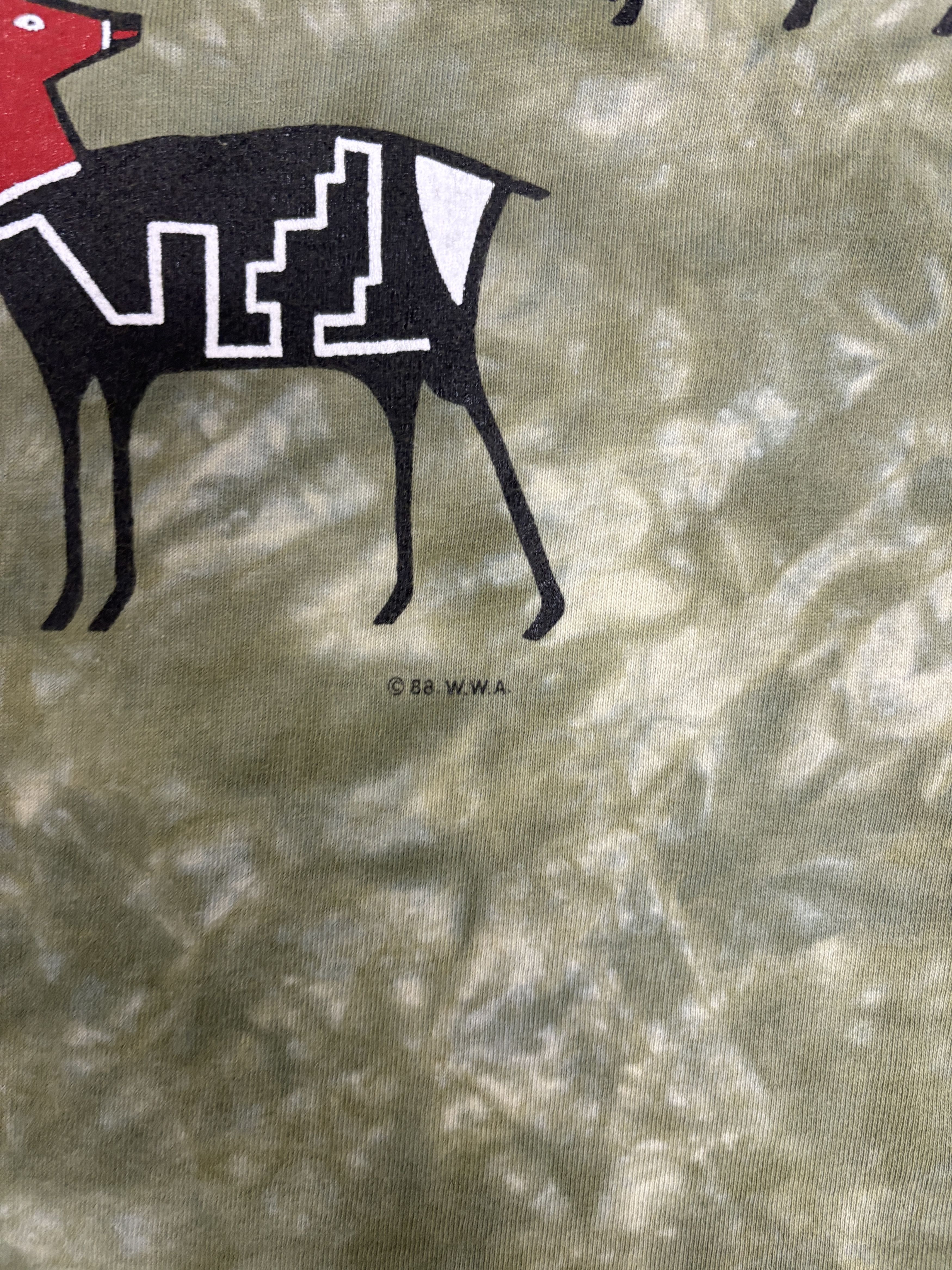 Vintage Buffalo Billie's Wild West Artwear Vintage Green Tee Size US M / EU 48-50 / 2 - 2 Thumbnail