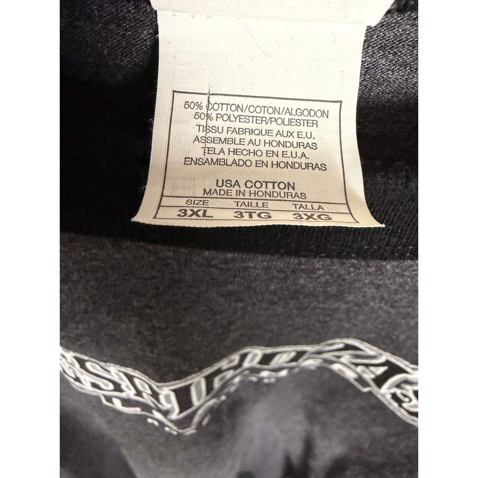 Gildan Espinoza's Leather Co 3/4 Round Hem Jersey T-Shirt Moto 3XL Size US XXL / EU 58 / 5 - 5 Thumbnail