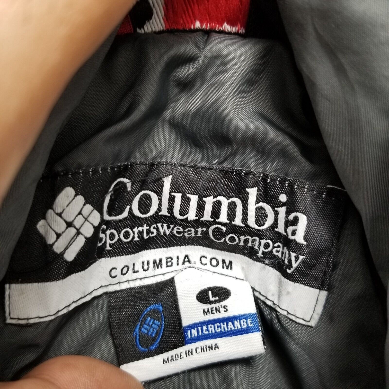 Columbia Columbia Jacket Mens Large Black Full Zip Pockets Logo Size US L / EU 52-54 / 3 - 4 Thumbnail