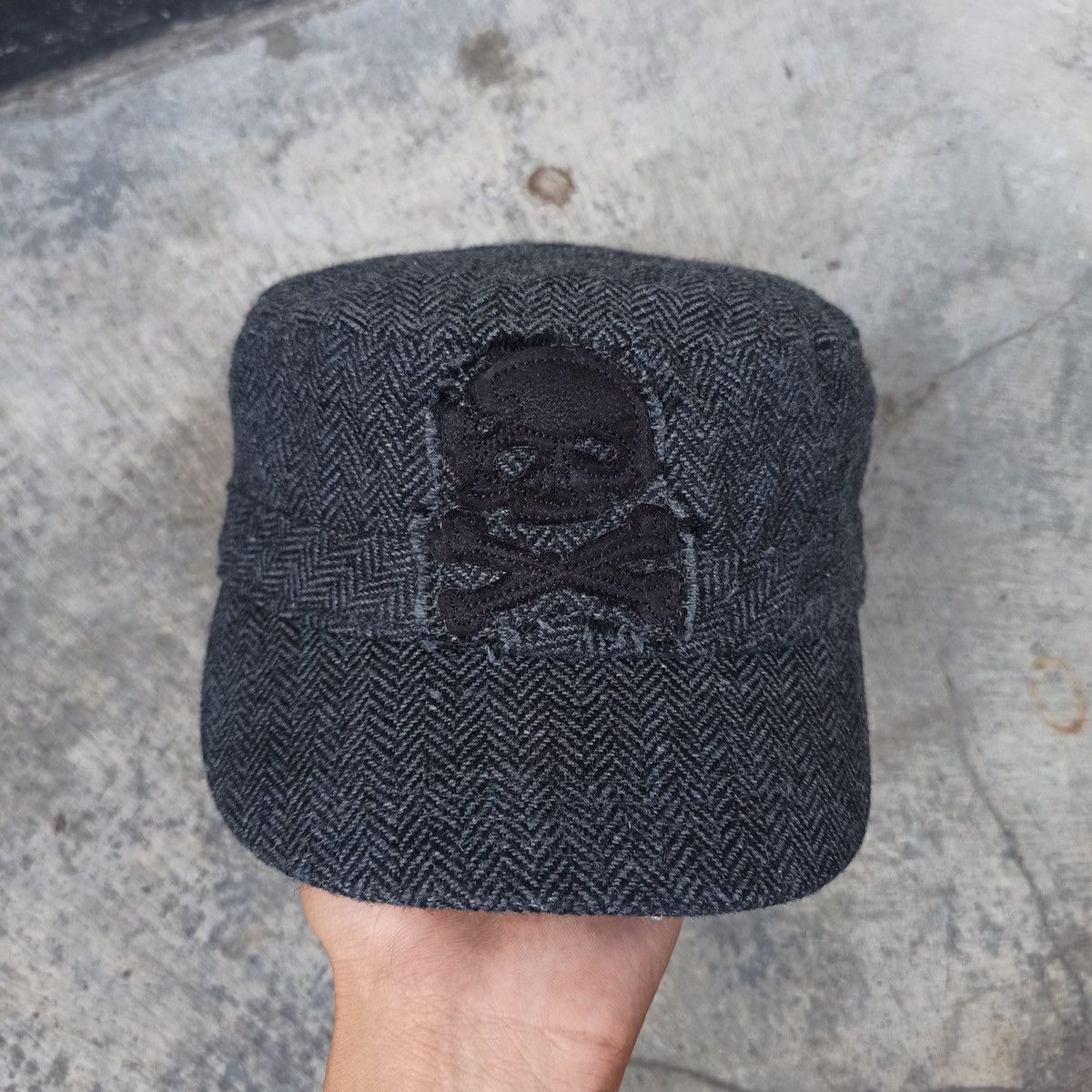 14th Addiction Sick distressed skull logo cadet hat Size ONE SIZE - 2 Thumbnail