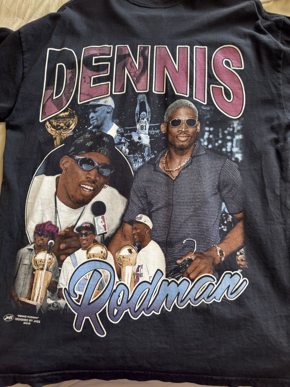 Other Jaee Editz Dennis Rodman Graphic Tee Size US M / EU 48-50 / 2 - 2 Thumbnail