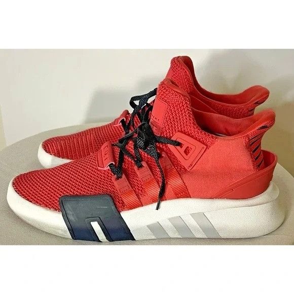 Other Adidas Men's Red EQT Shoes Size 10.5 – Support Running Shoes Size US 10.5 / EU 43-44 - 2 Thumbnail