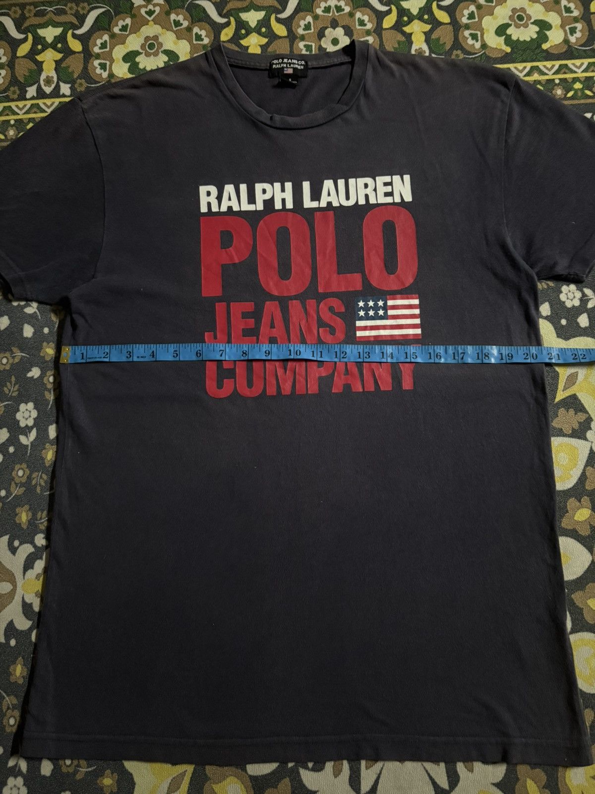 Polo Ralph Lauren Polo Ralph Lauren Over Print Spell Out Faded Color T-Shirt Size US M / EU 48-50 / 2 - 8 Thumbnail