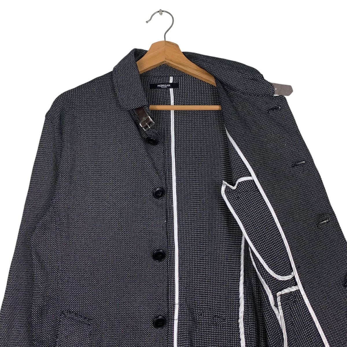 Morgan Homme MORGAN HOMME Casual Button Jacket Collared #1239-C56 Size US L / EU 52-54 / 3 - 10 Thumbnail