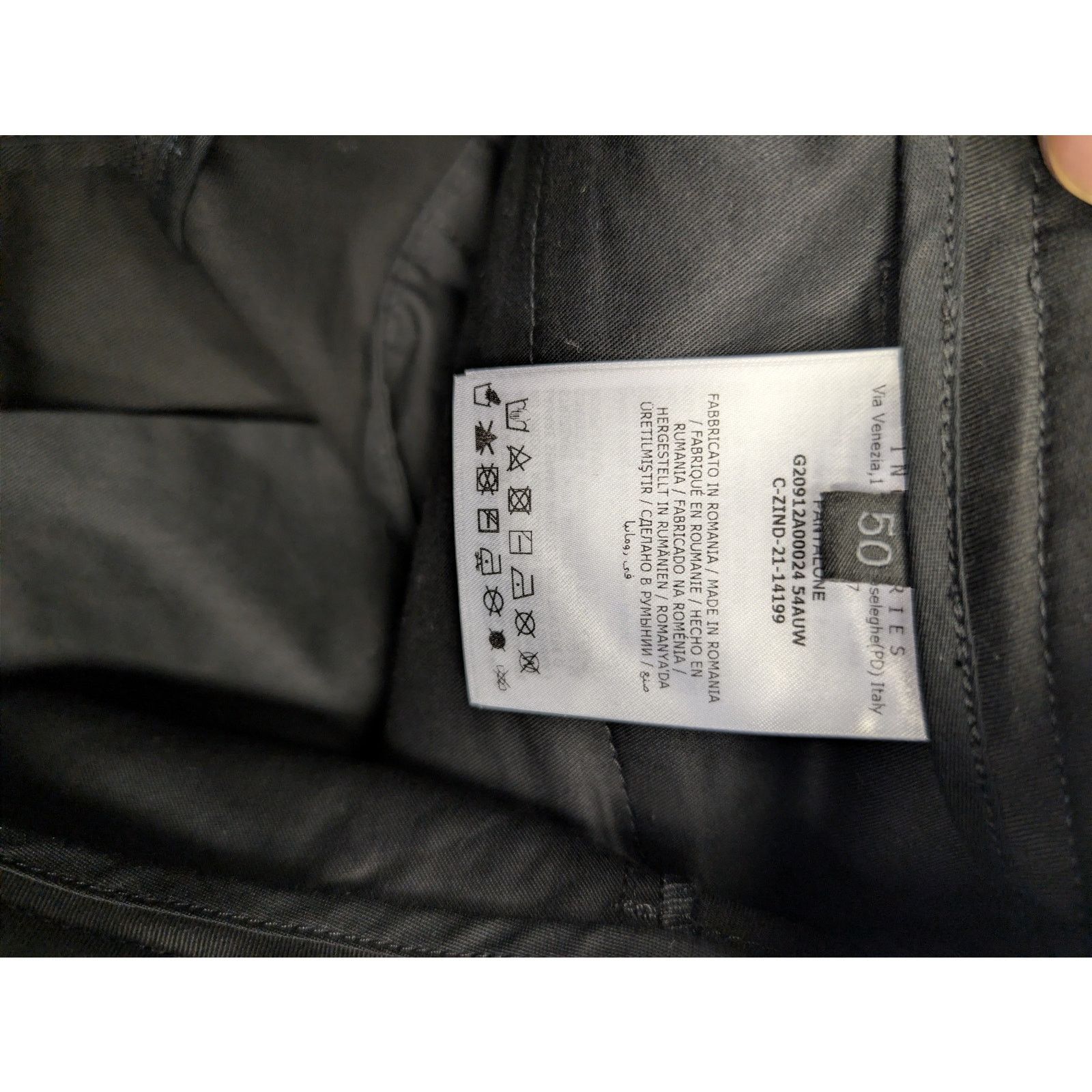 Moncler o1rshd1 Tactical Cargo Pants Trousers Sweatpants in Black Size US 34 / EU 50 - 15 Thumbnail