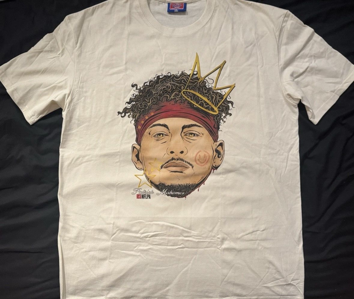 Other Planet Euphoria Patrick Mahomes Fat Head Tee XXL - Off White Size US XXL / EU 58 / 5 - 1 Thumbnail