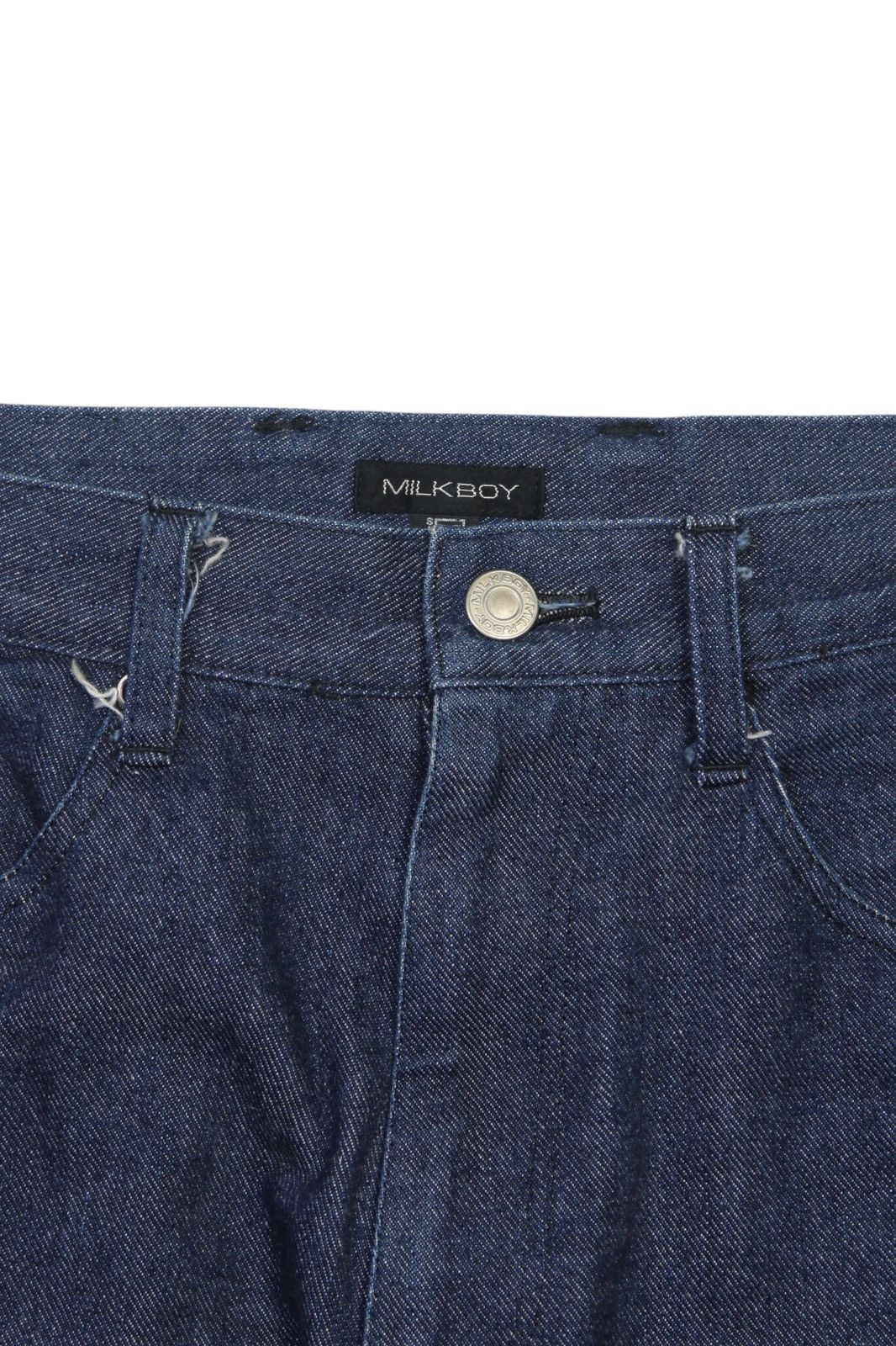 Japanese Brand MILKBOY HARAJUKU BY HITOMI OKAWA INDIGO DENIM Size US 29 - 6 Thumbnail