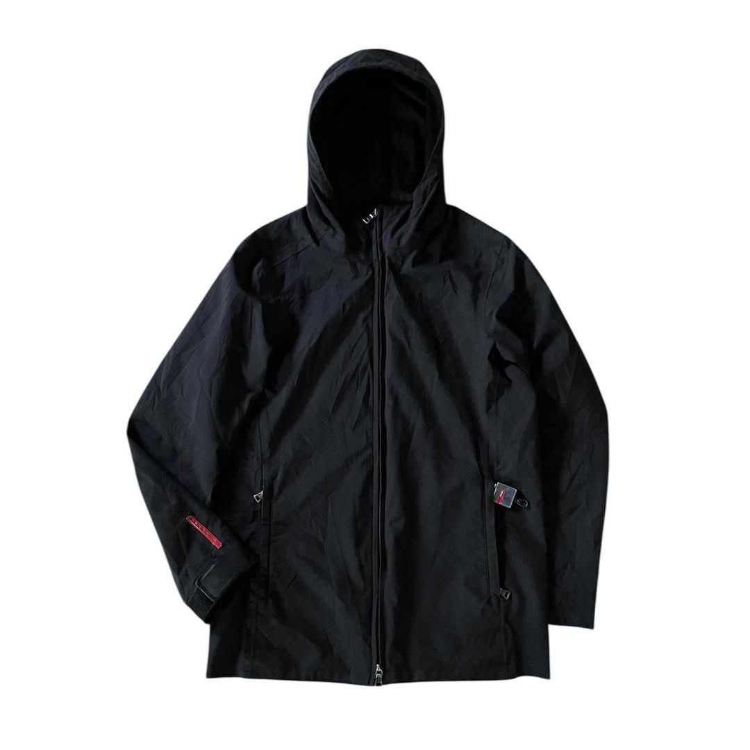 Designer × Luxury × Prada Prada SGV730 Black Nylon Zip GORE-TEX