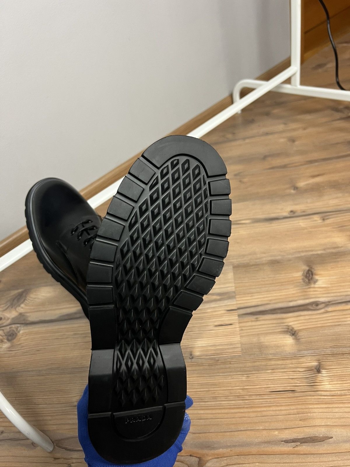 Prada FW19 Chunky Derby Prada Shoes 2EE306 y2k archive luxury Size US 9.5 / EU 42-43 - 10 Thumbnail