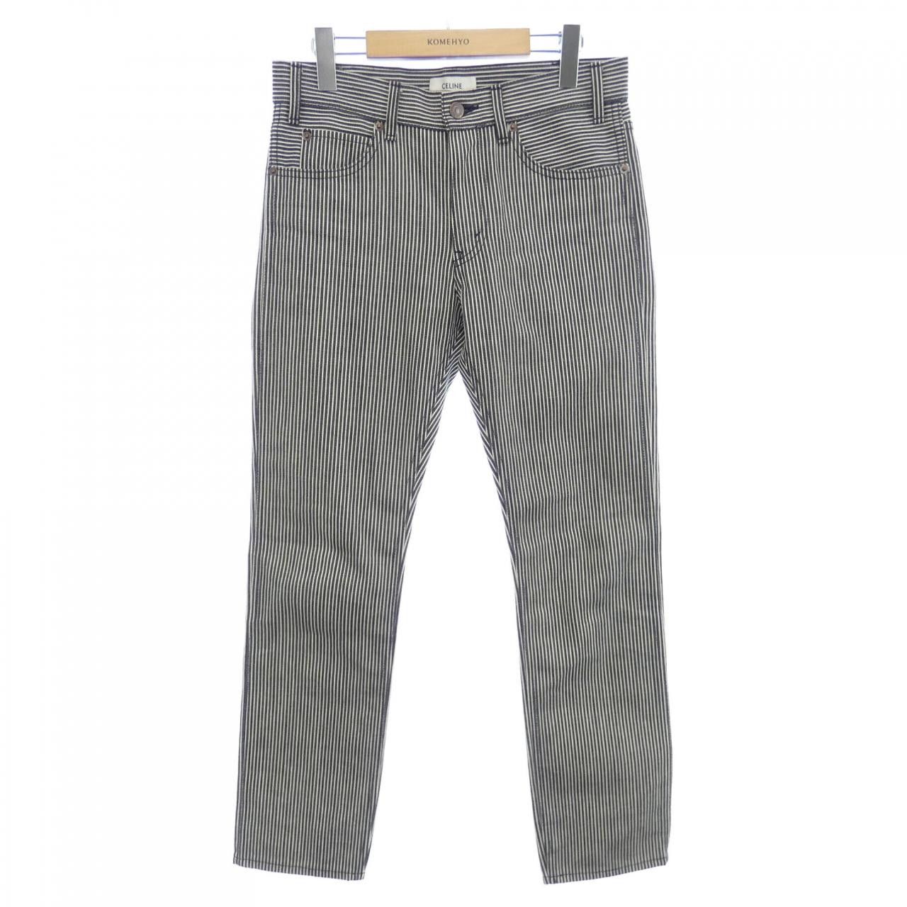 Celine Celine Celine 2N309119I Stripe Pants Others Pants 2N309119I DUTY FREE for USA Size ONE SIZE - 1 Thumbnail