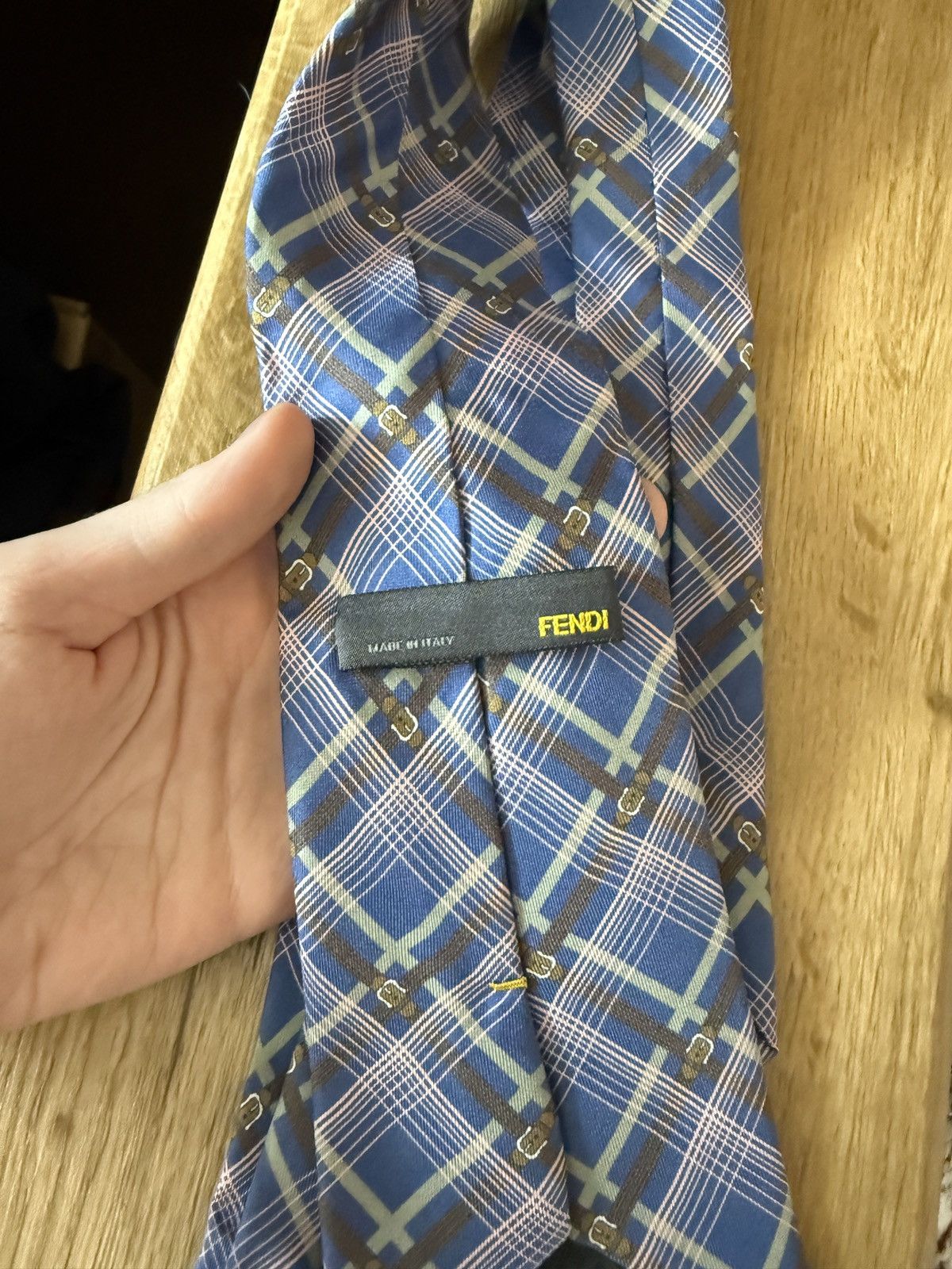Fendi Vintage Fendi Tie Size ONE SIZE - 6 Thumbnail