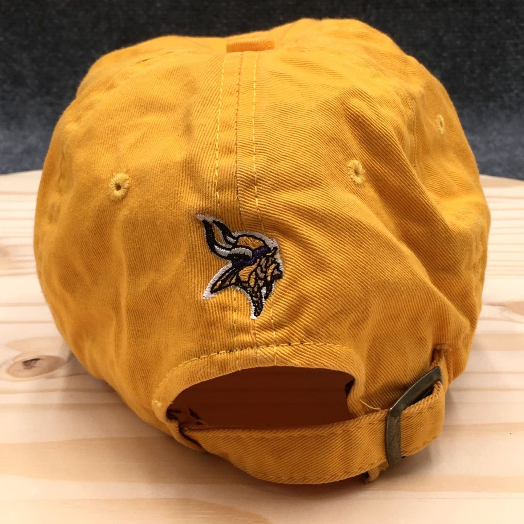 NFL NFL Minnesota Viking Baseball Cap Hat Mens One Size Gold Purple Embroidered Logo Size ONE SIZE - 7 Thumbnail