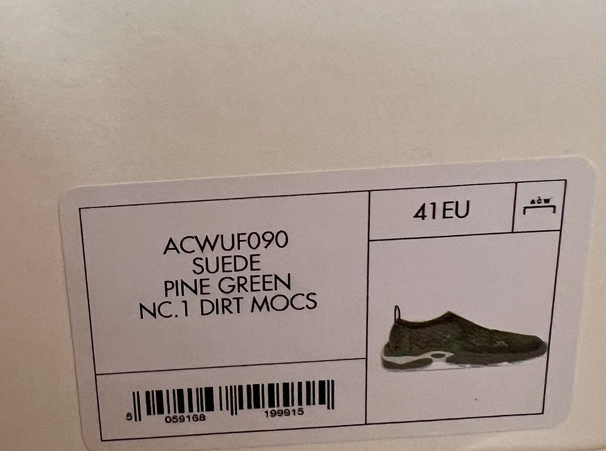 A-COLD-WALL* A Cold Wall NC. 1 Pine Green Dirt Moc Size US 8 / EU 41 - 5 Thumbnail