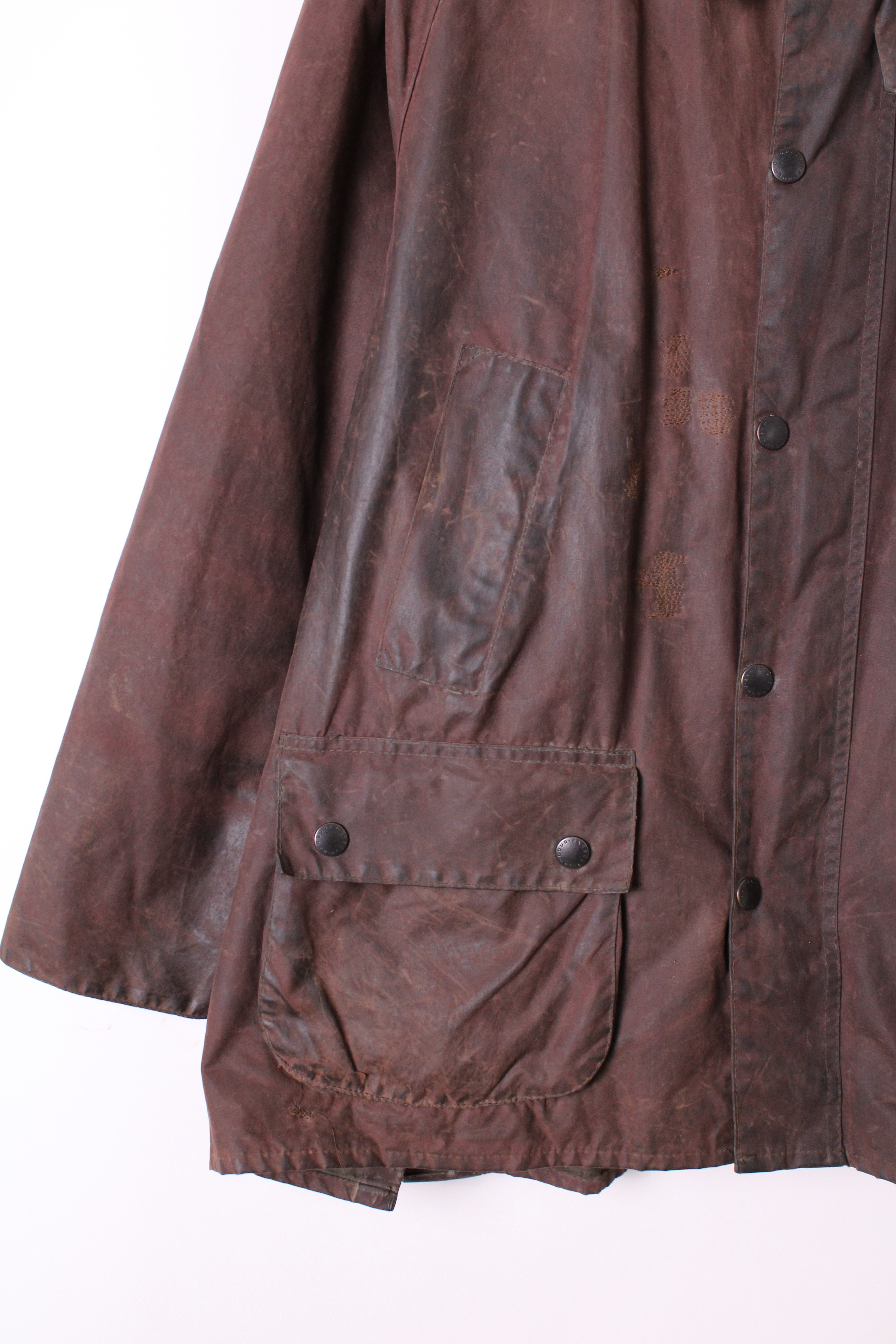Barbour Barbour Bedale Waxed Jacket Rustic Brown C48 Large XL Size US XL / EU 56 / 4 - 3 Thumbnail