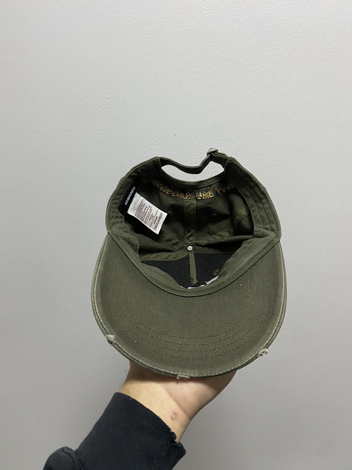 Dsquared2 × Vintage Dsquared2 Cap Vintage big Logo Y2K Style Skate Size ONE SIZE - 5 Thumbnail