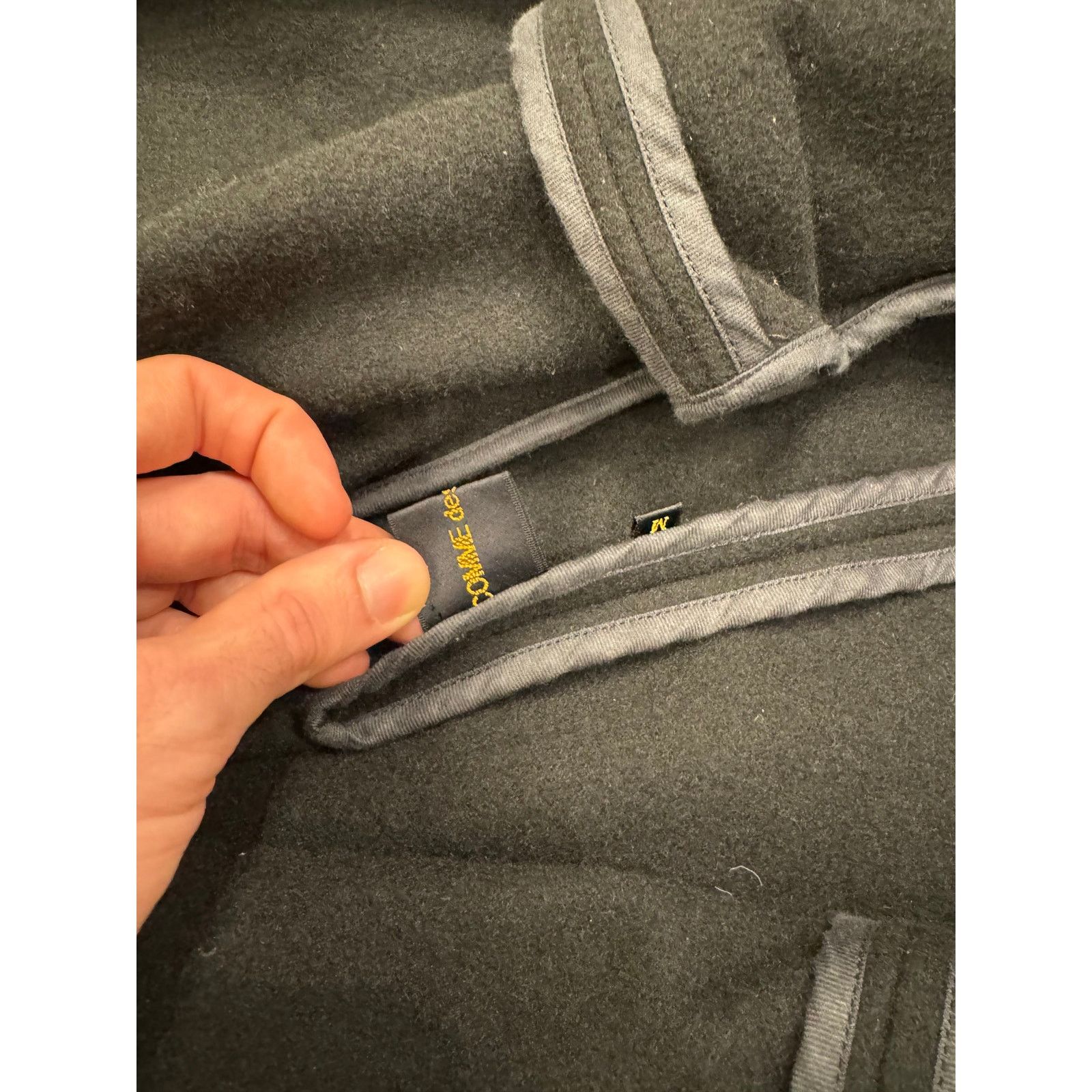 Comme des Garcons 1990s Comme des Garçons asymmetrical wool jacket Size US M / EU 48-50 / 2 - 7 Thumbnail